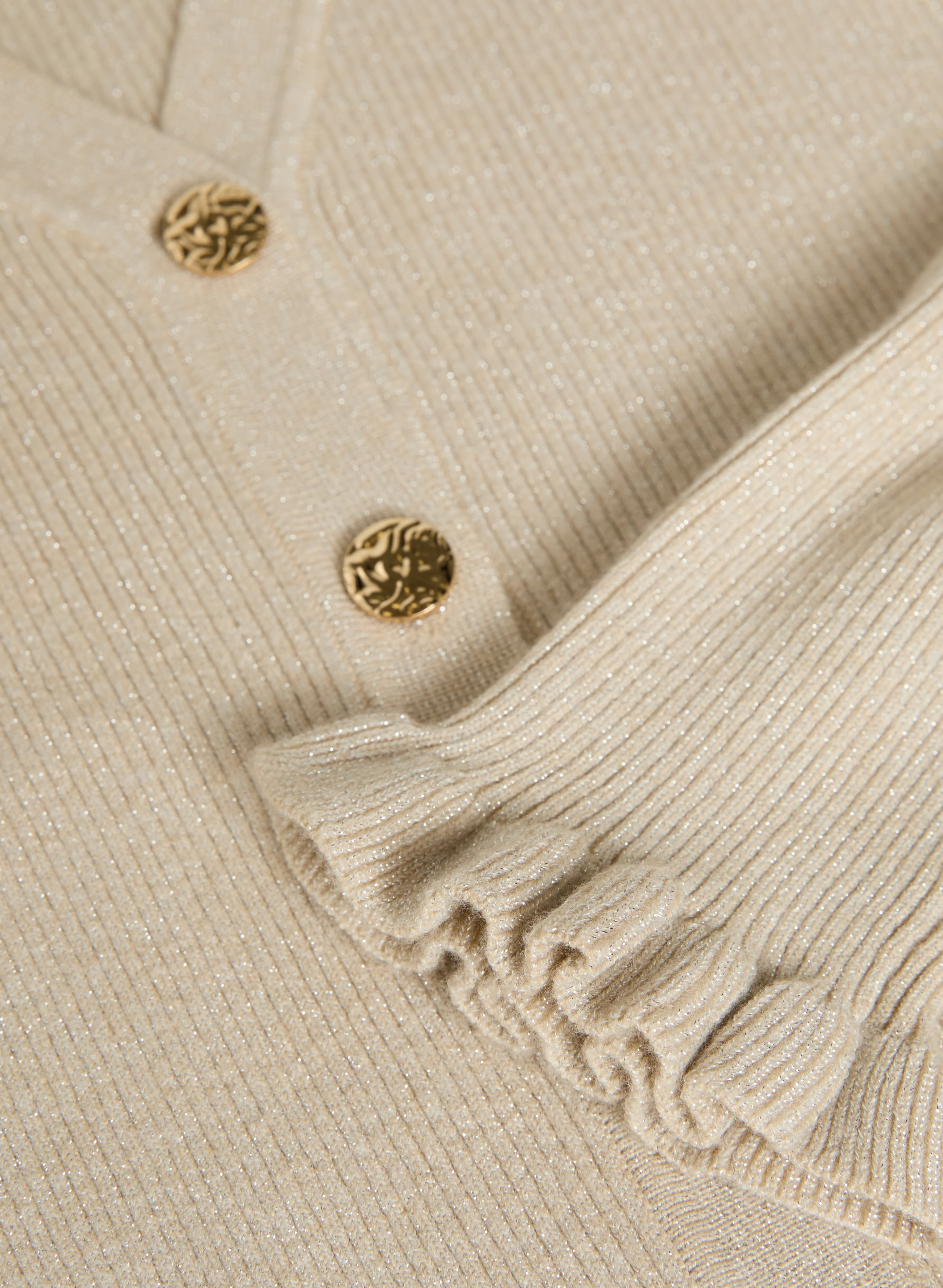 Button-Up V-Neck Cardigan - Image 7