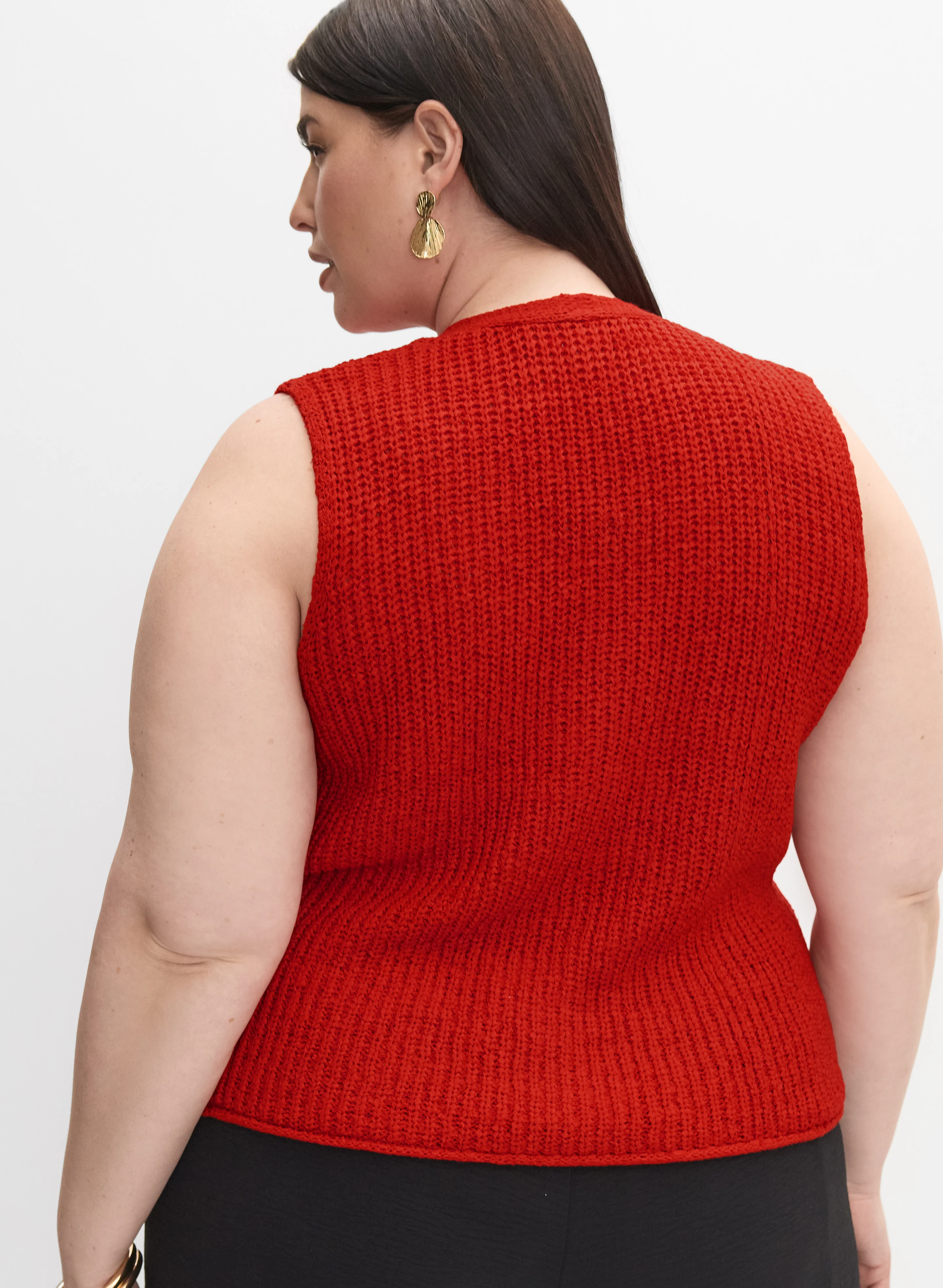 Melanie Lyne - Button Vest Cardigan - Image 3