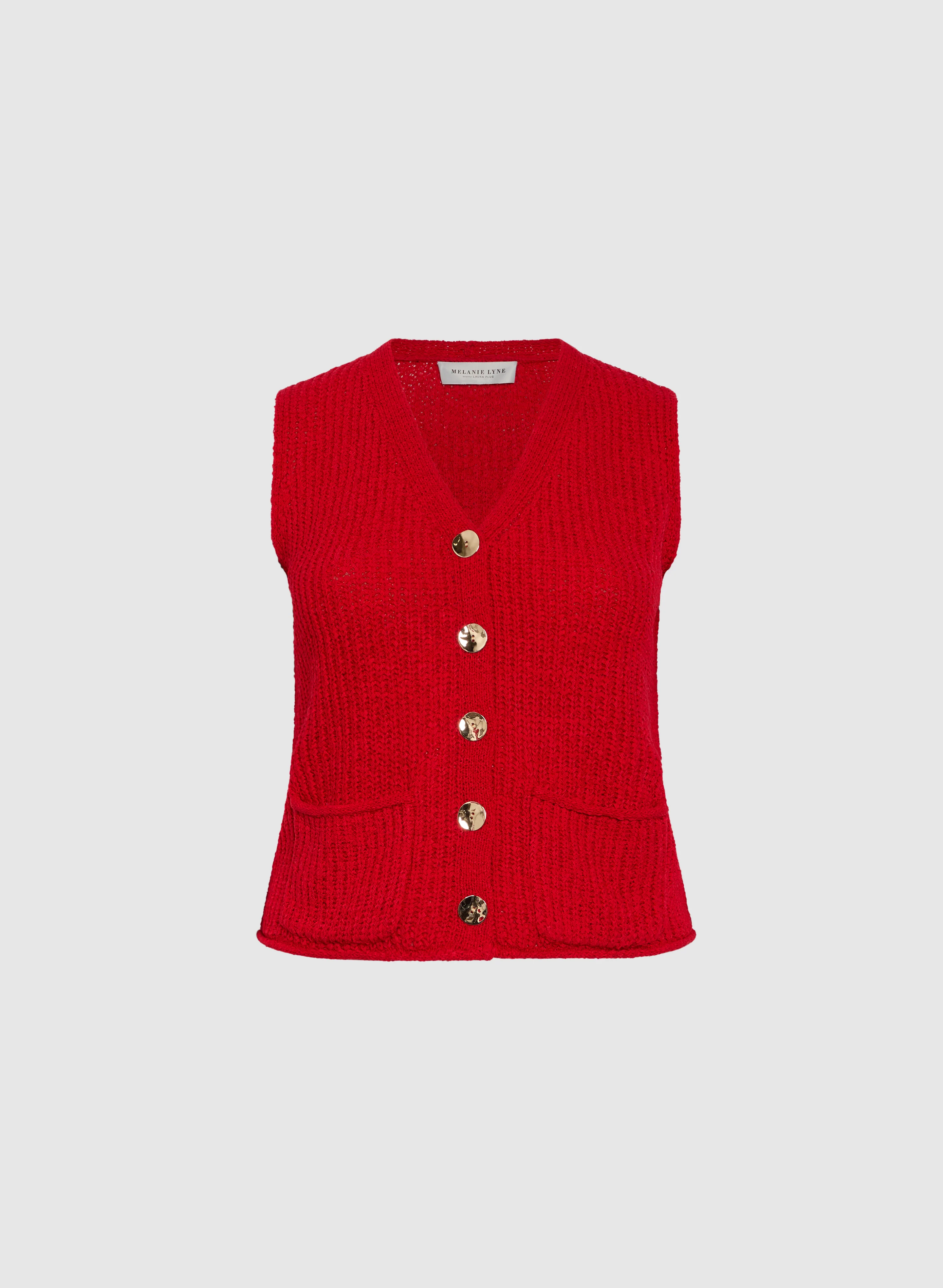Melanie Lyne - Button Vest Cardigan - Image 6