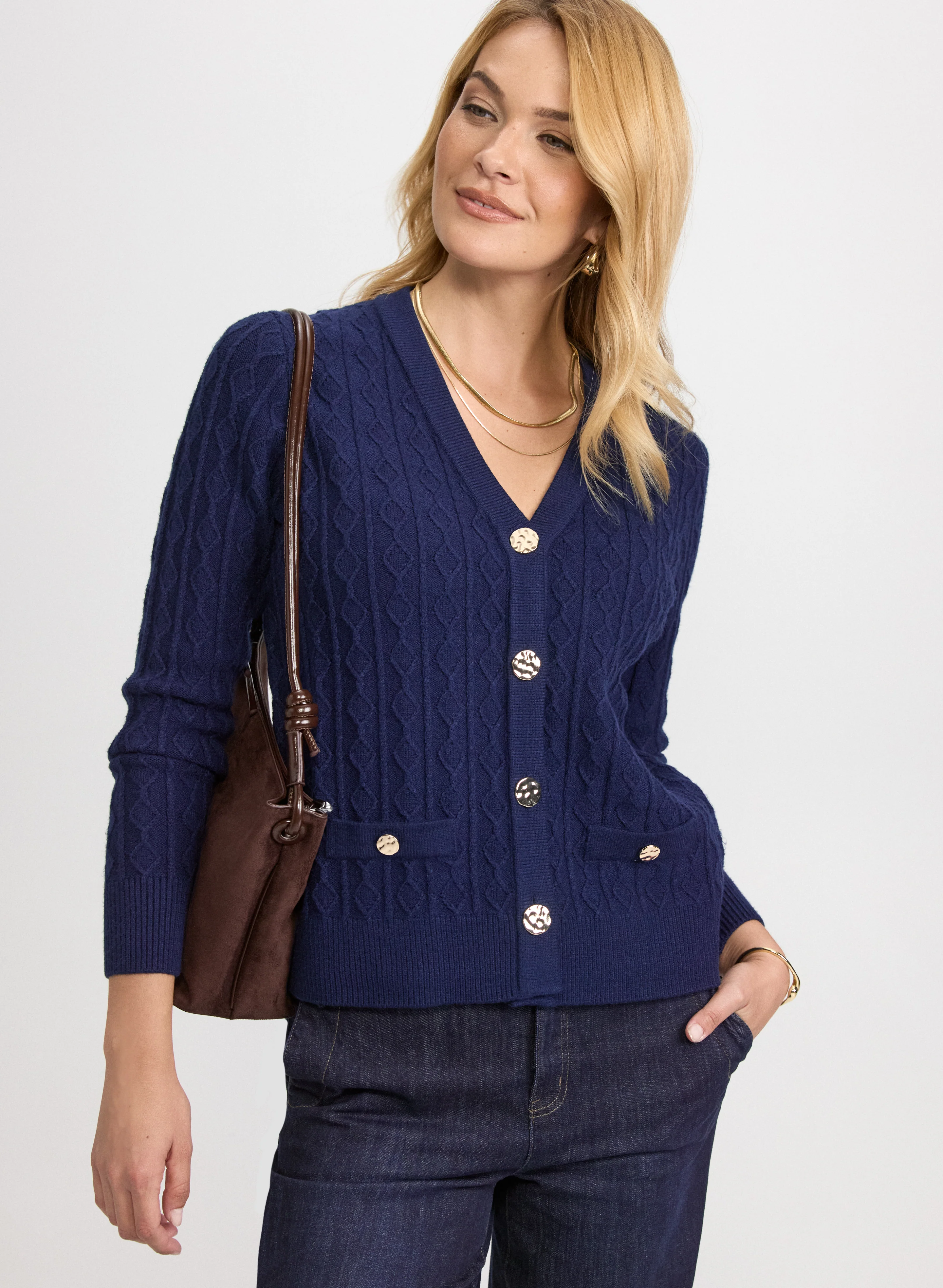 Cable Knit Cardigan