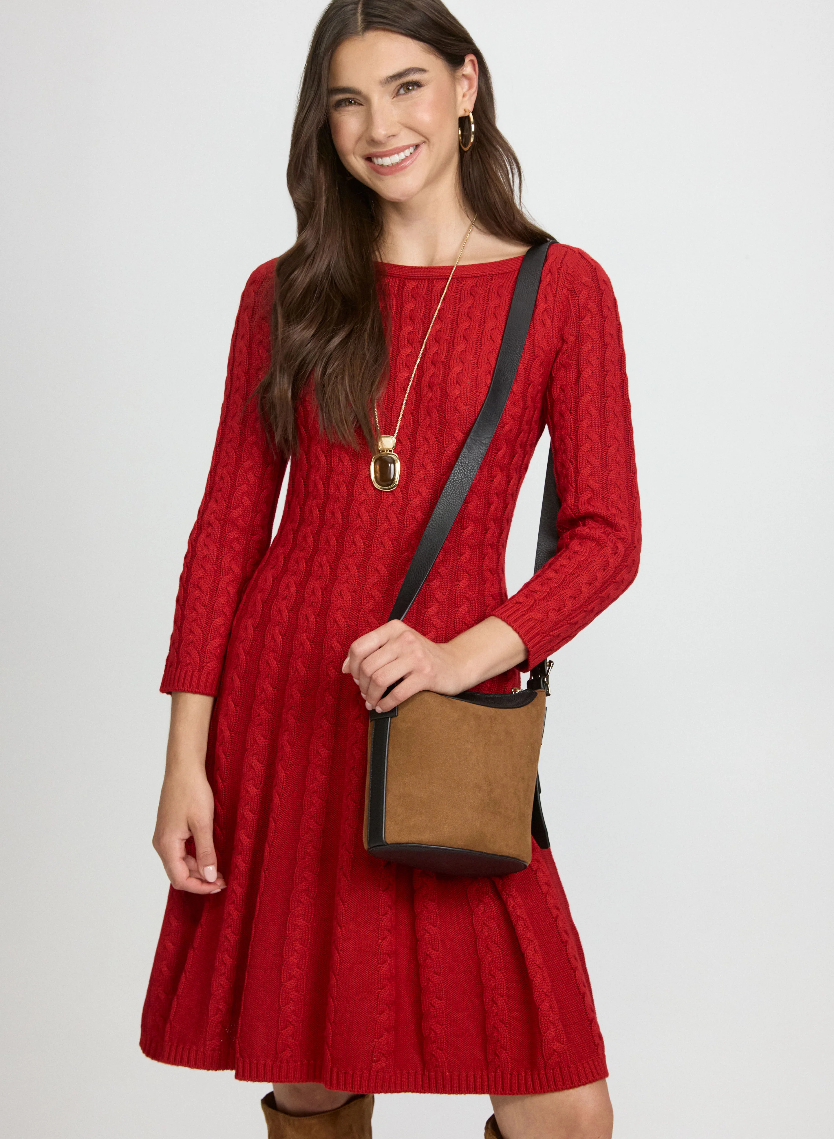 Cable Knit Dress - Image 4