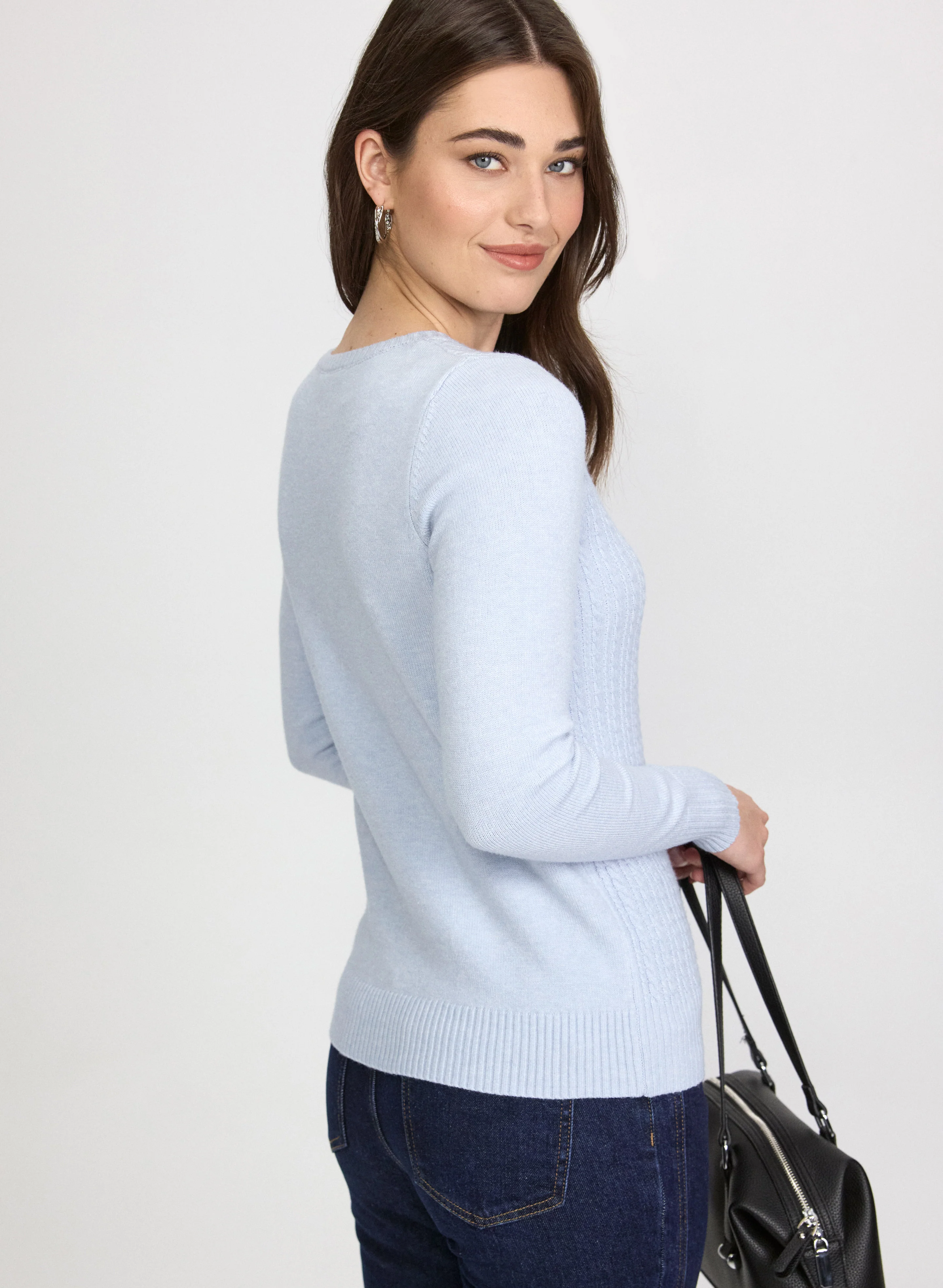 Cable Knit Sweater - Image 4