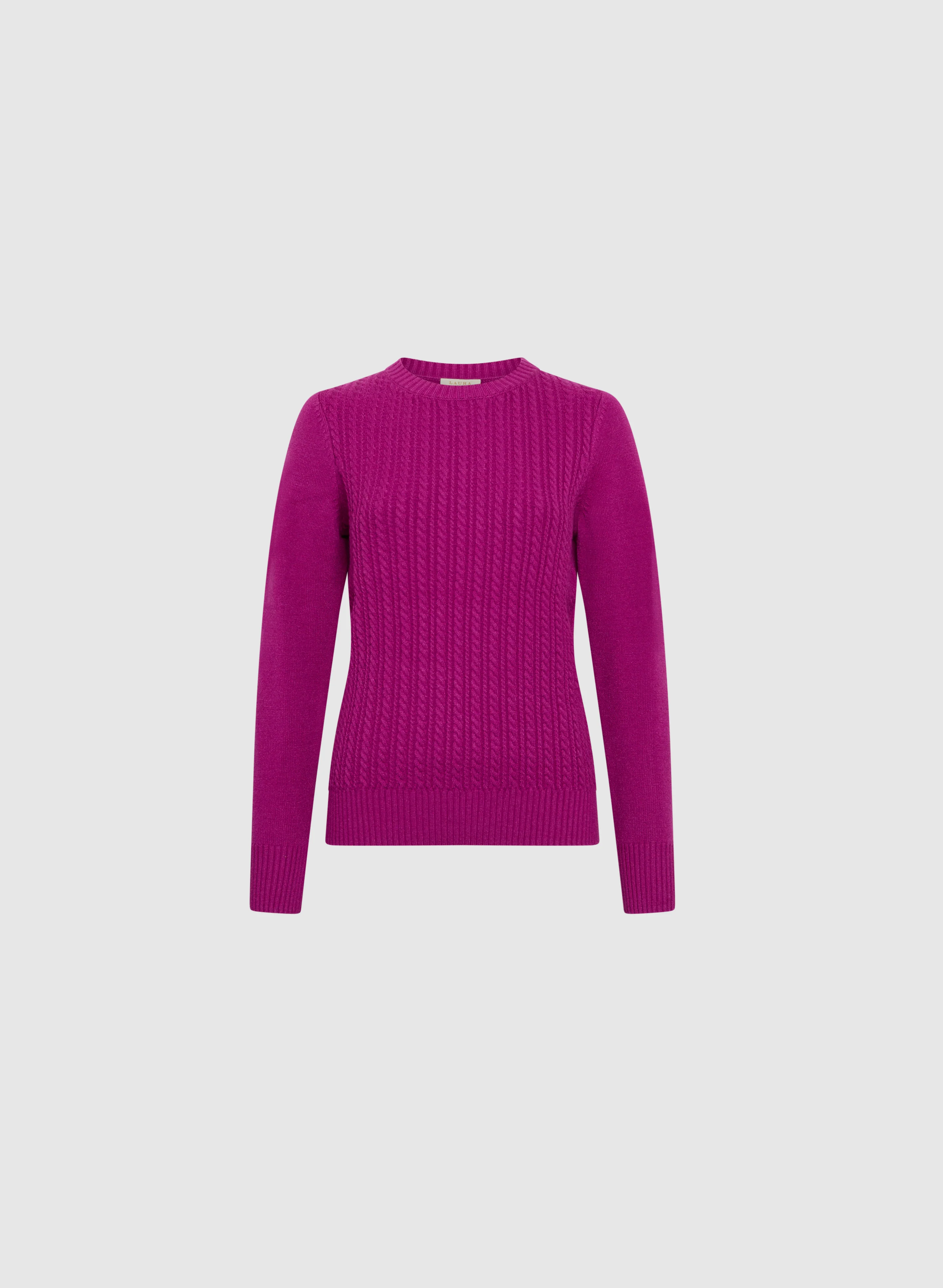 Cable Knit Sweater - Image 6