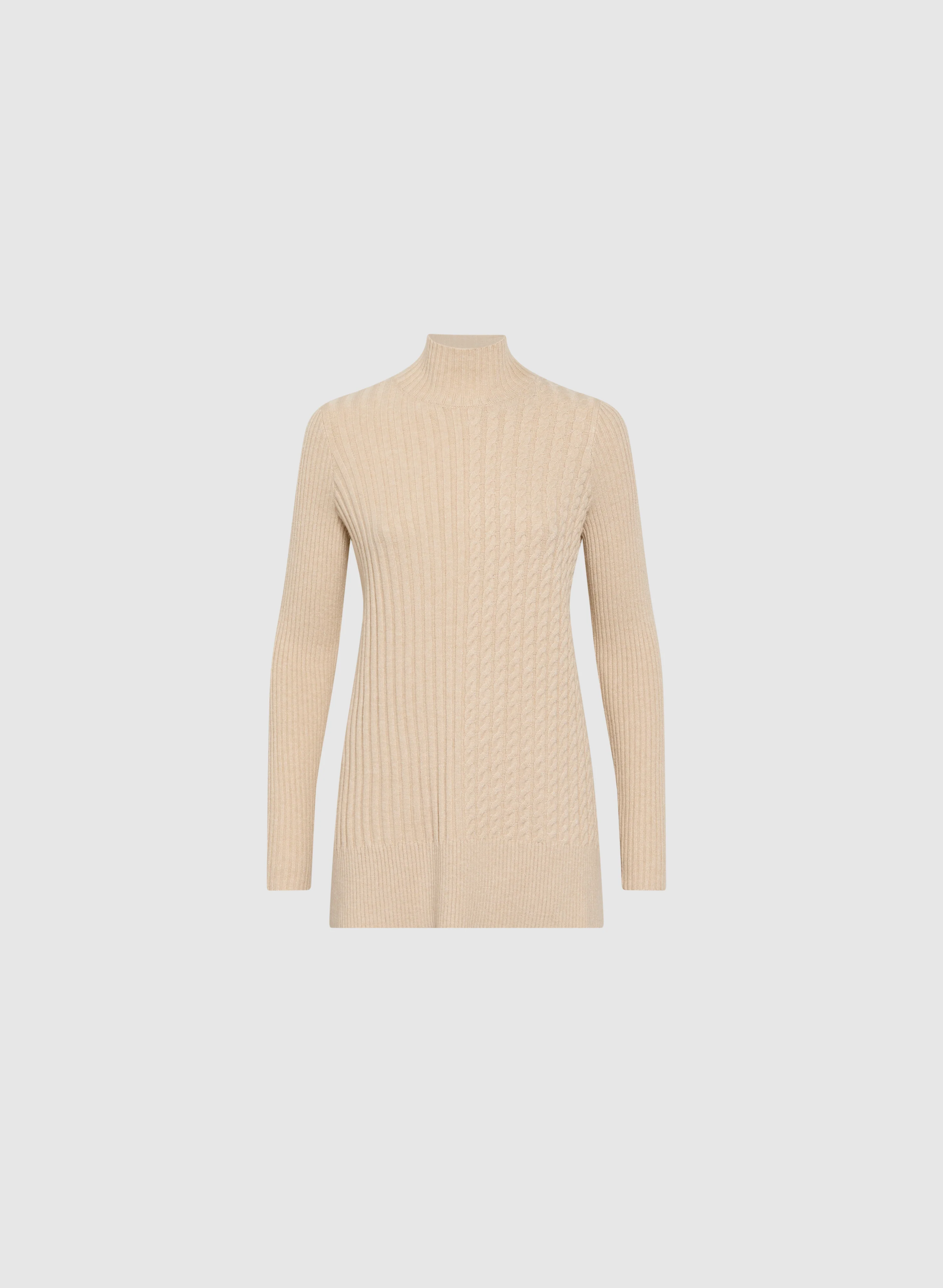 Cable & Rib Knit Sweater - Image 6