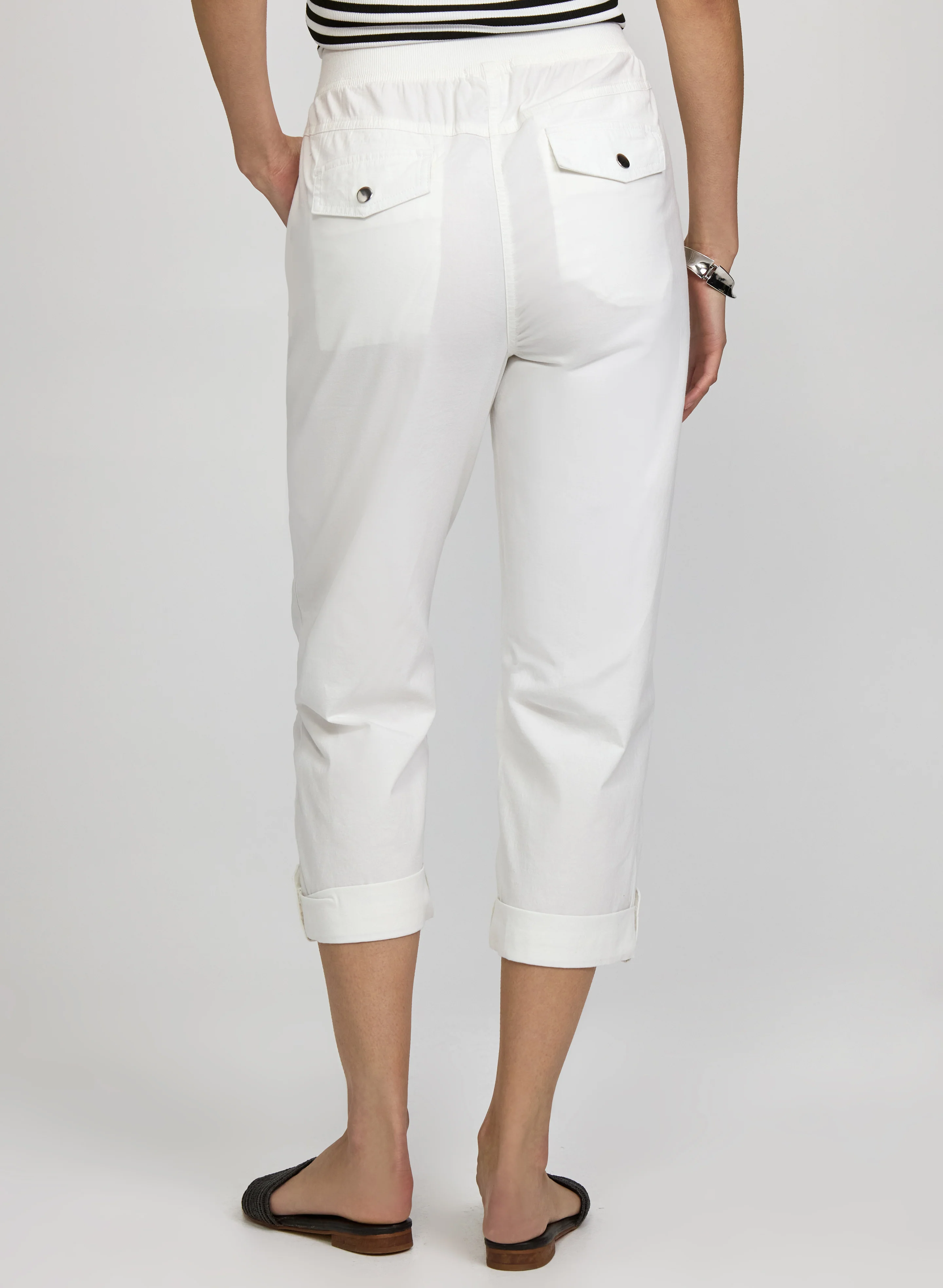 Cargo Pocket Capris - Image 4
