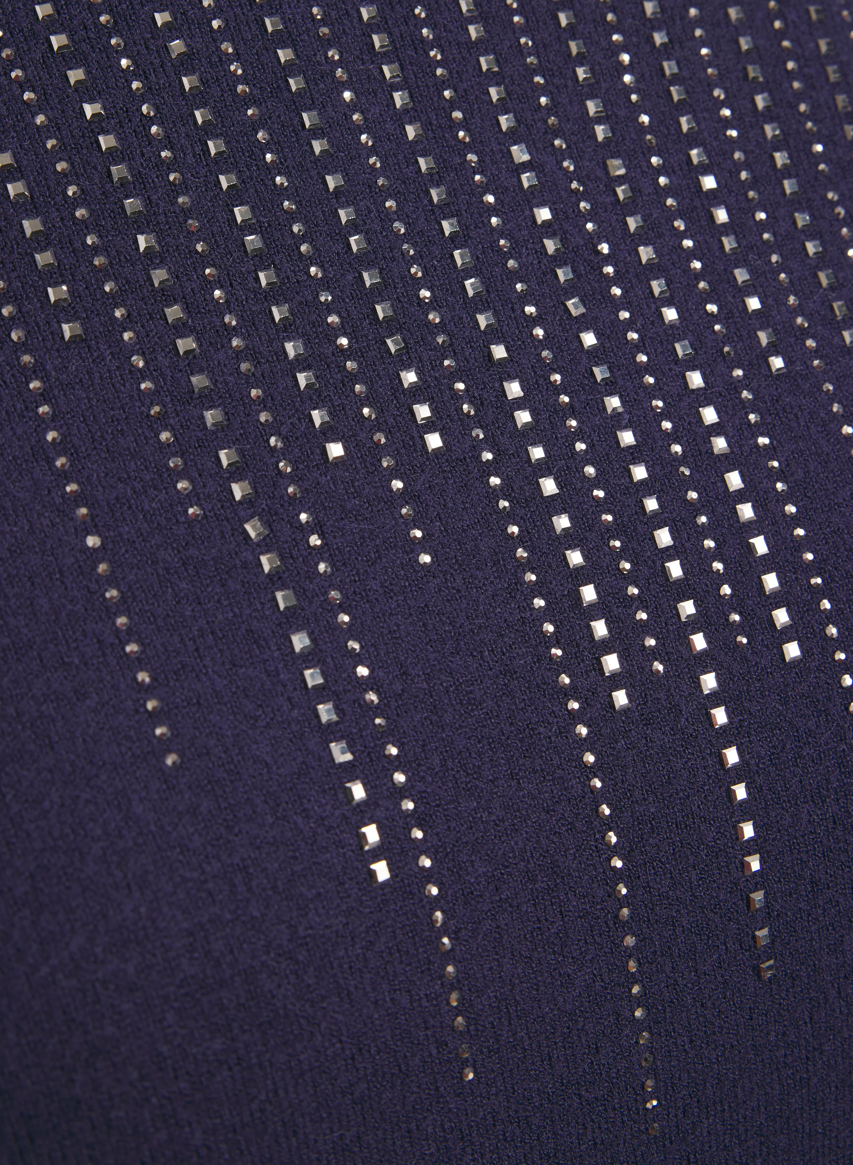 Cascading Rhinestone Sweater - Image 7