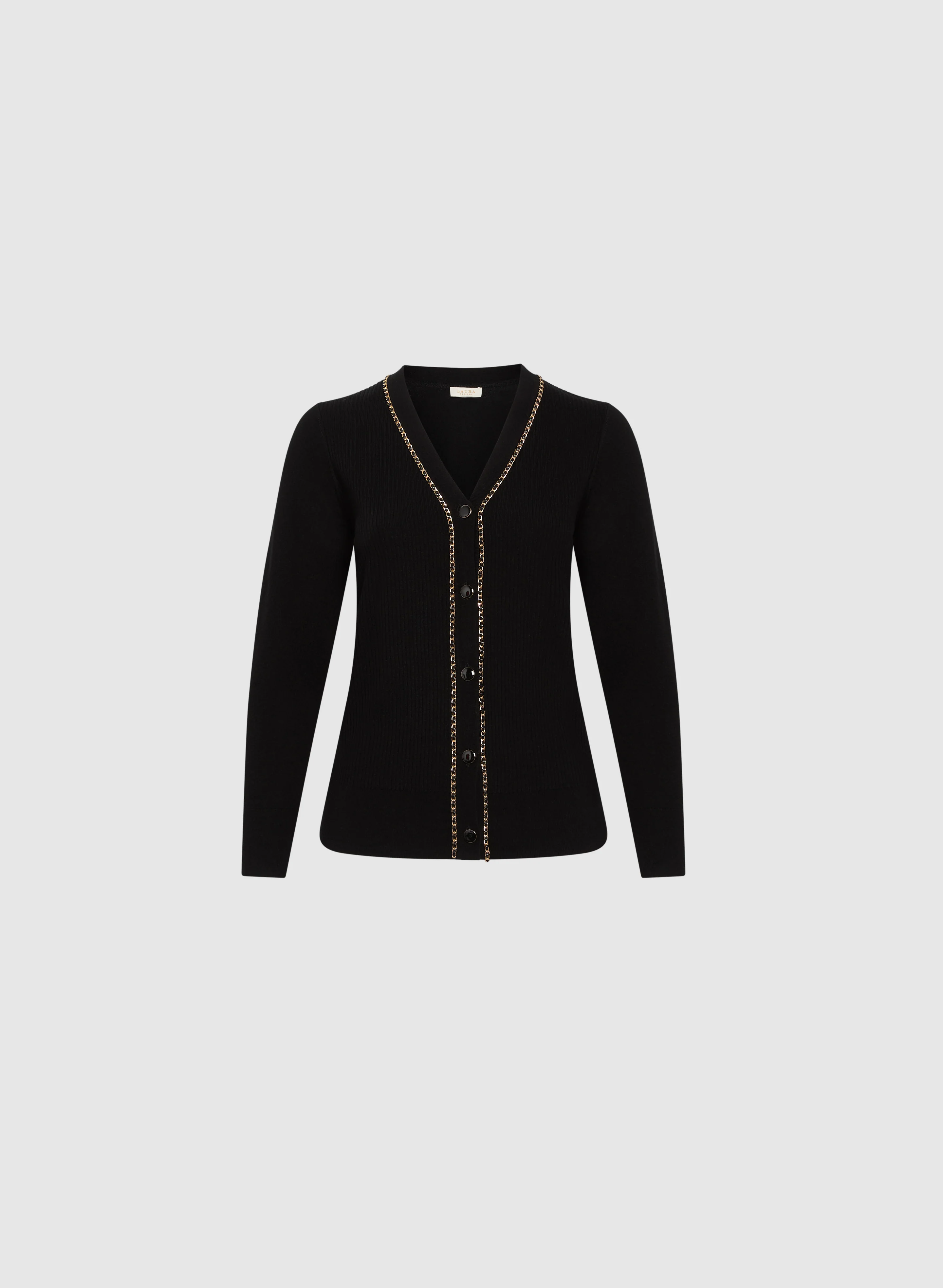 Chain Detail Cardigan - Image 5
