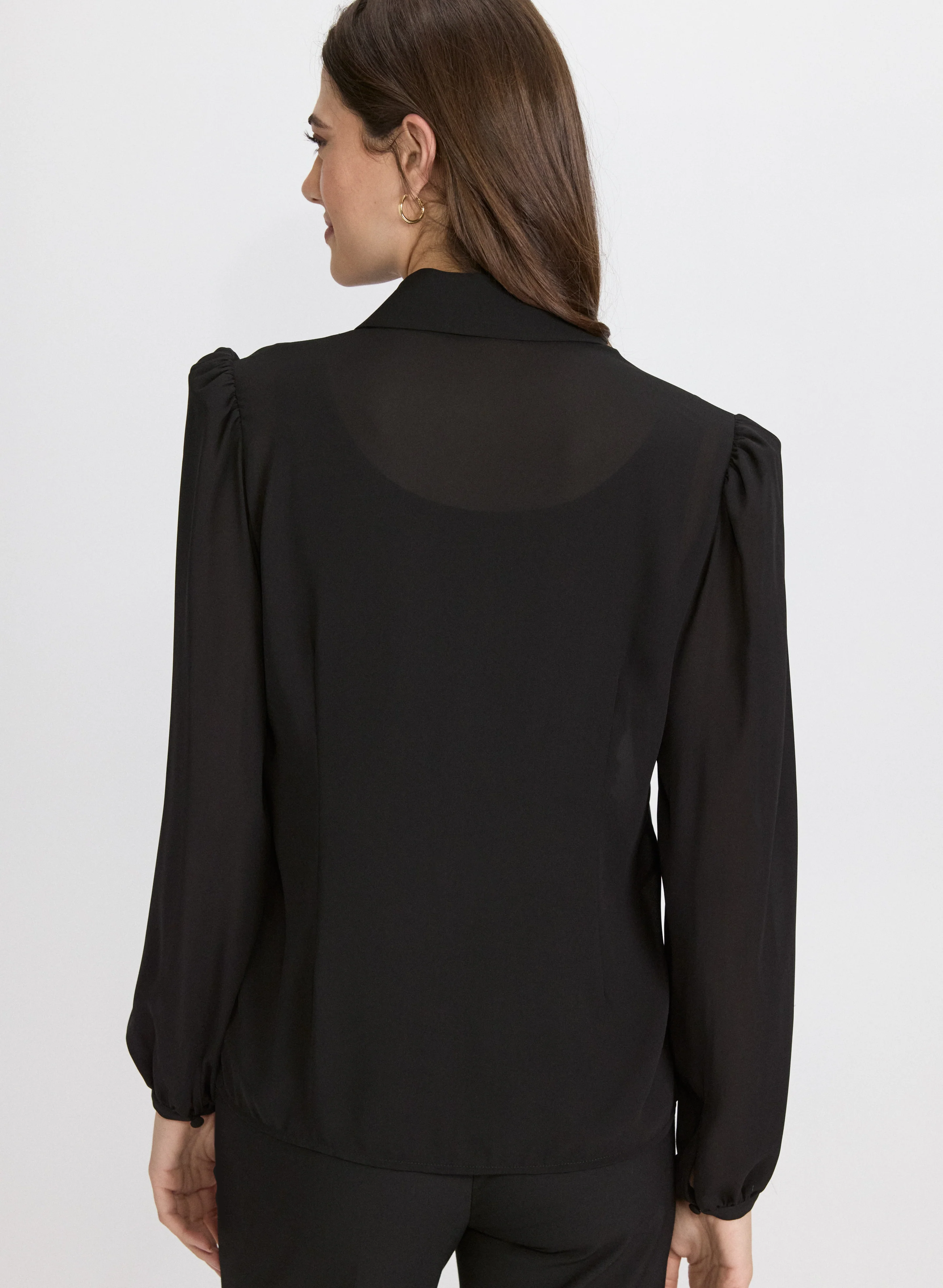 Chain Tassel Detail Blouse - Image 5