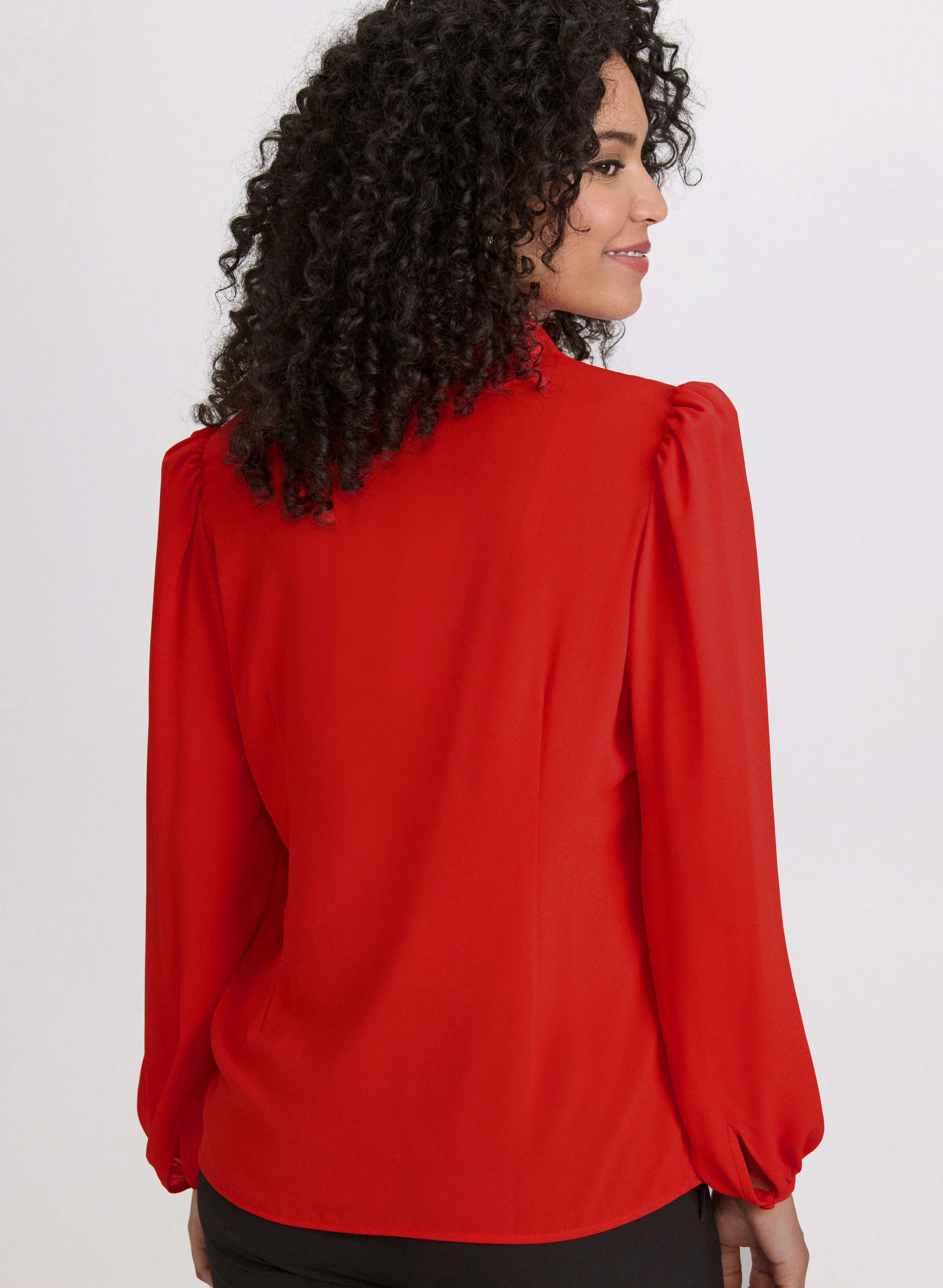 Chain Tassel Detail Blouse - Image 5