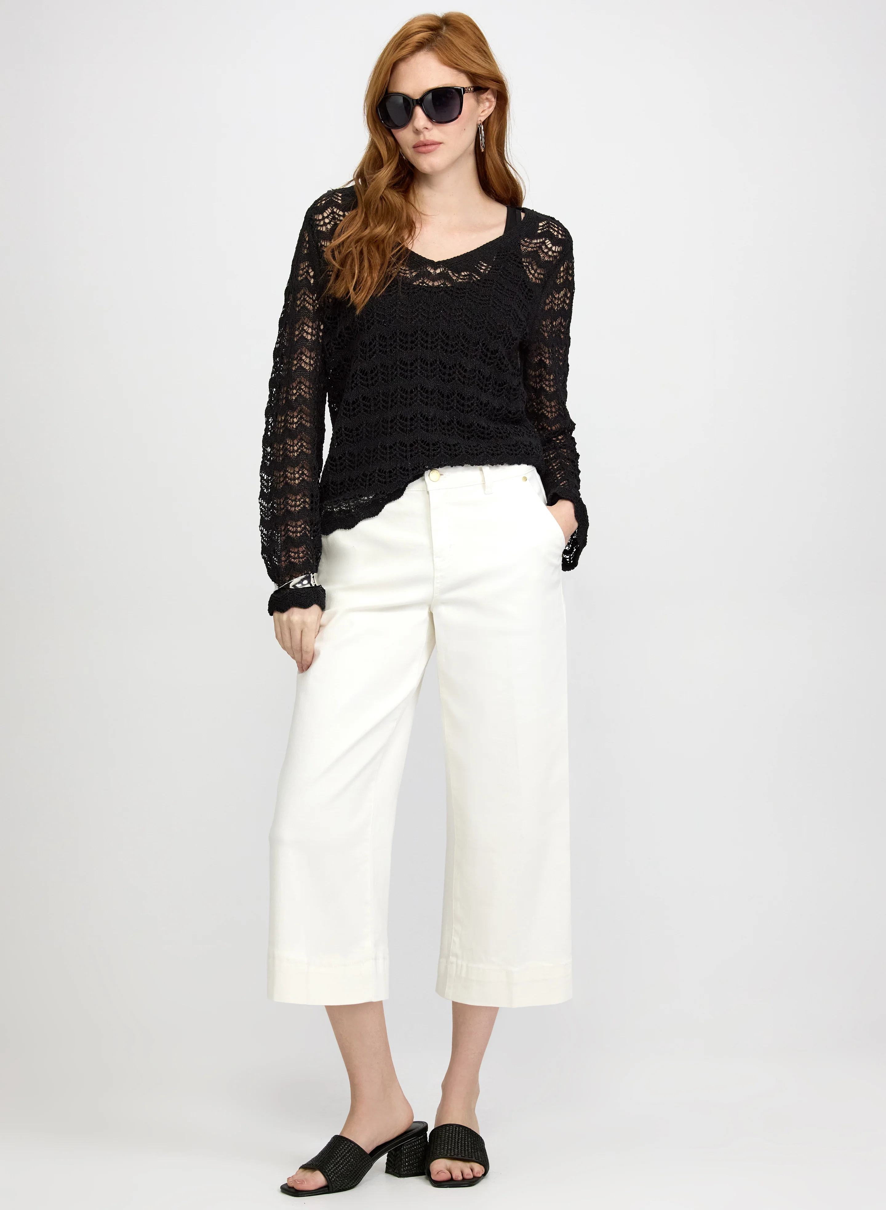 Chevron Knit Pullover - Image 3