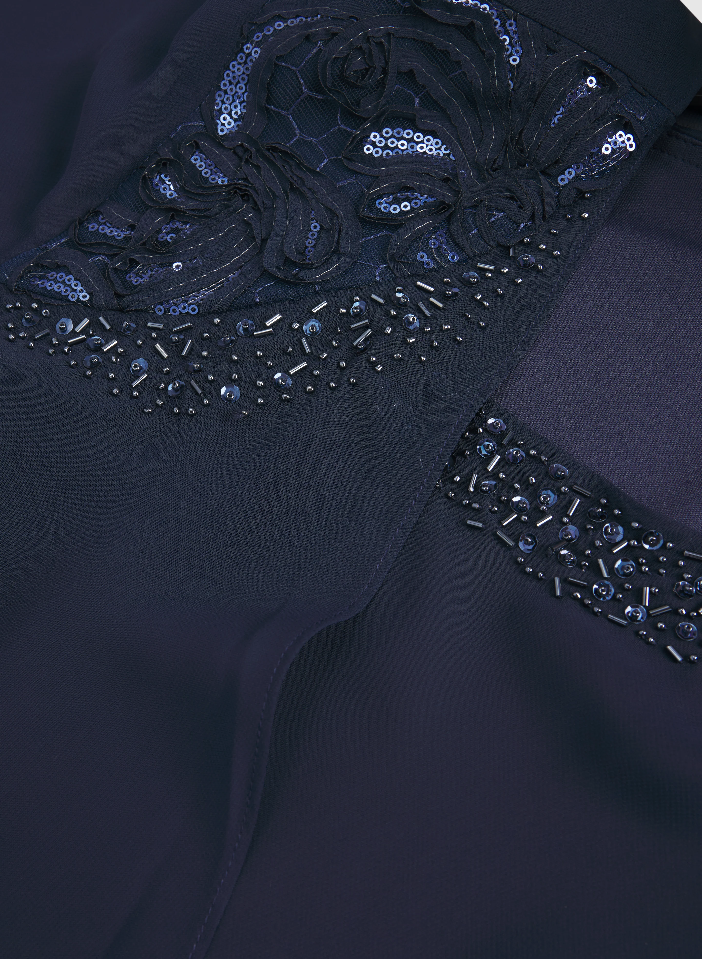 Chiffon Jacket & Dress Set - Image 9