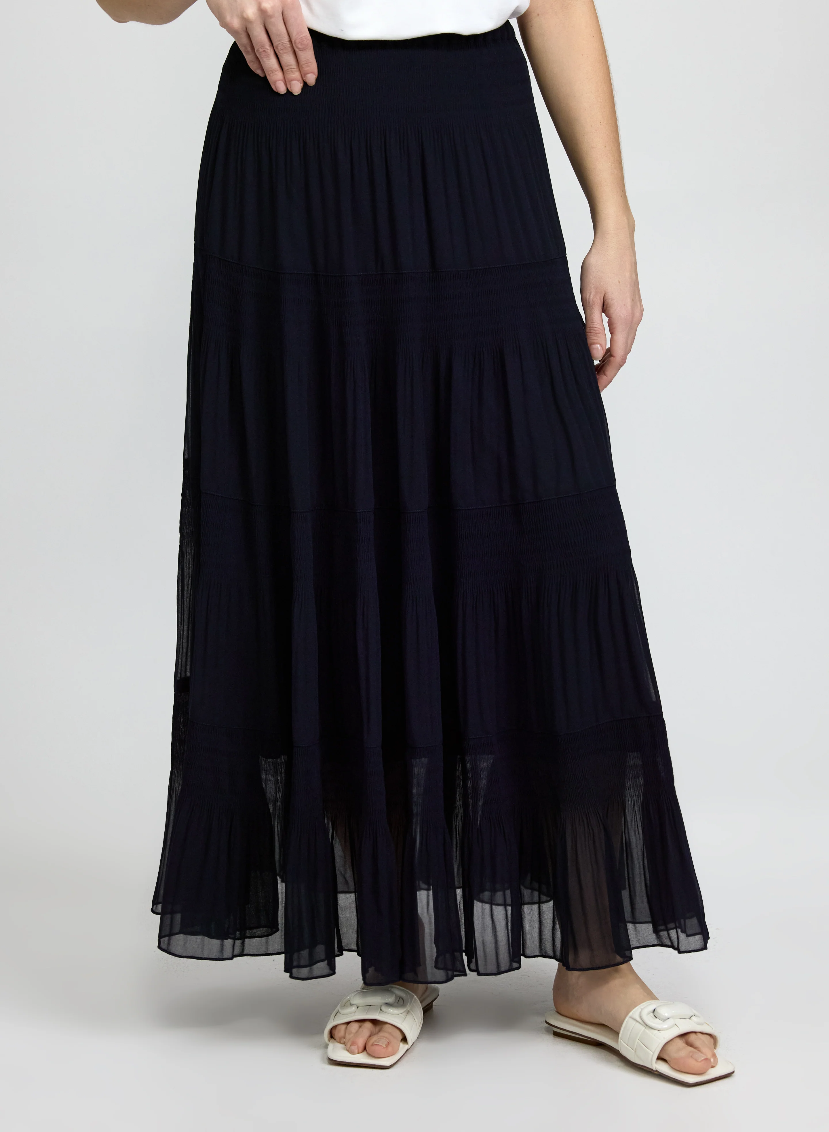 Chiffon Maxi Skirt