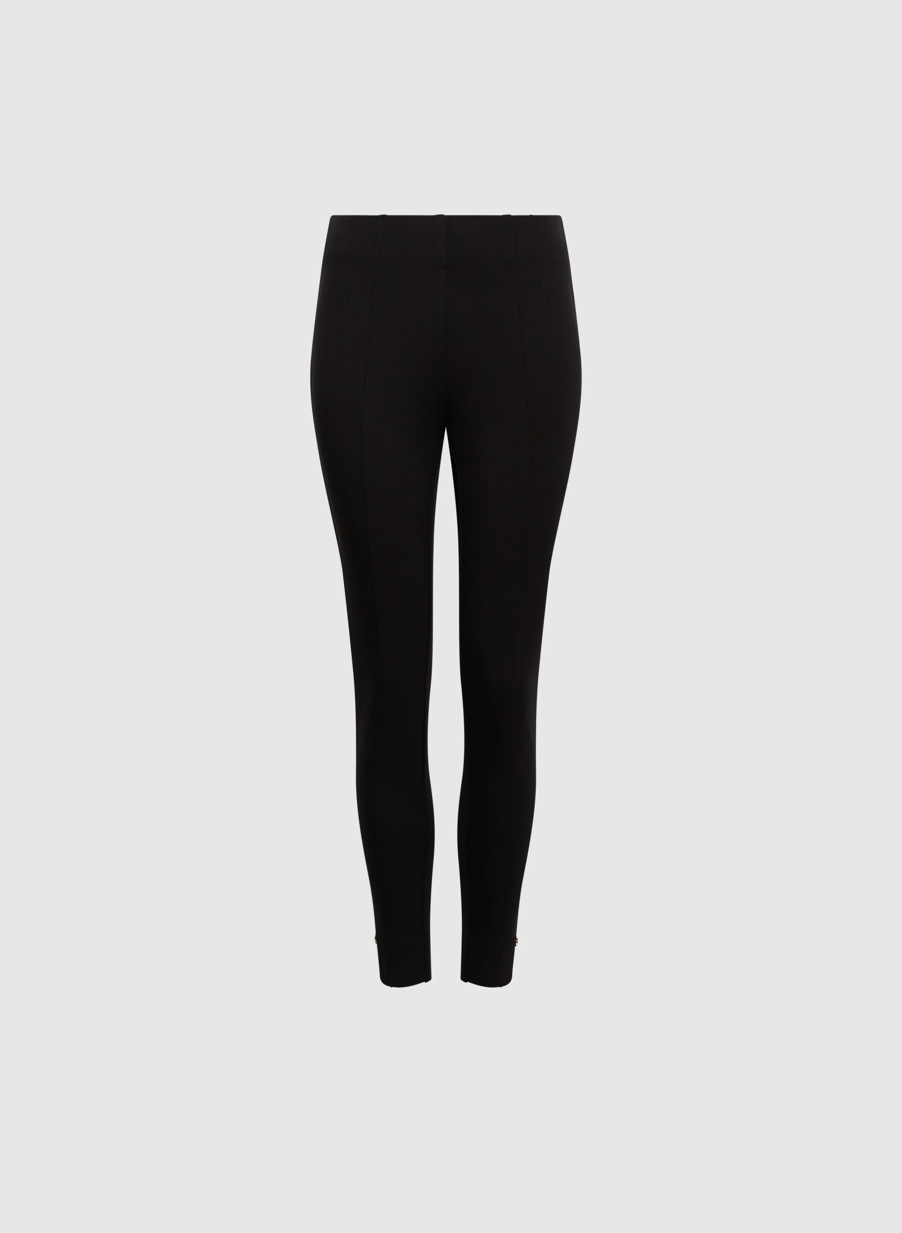 Chloe Enamel Button Hem Leggings - Regular - Image 6