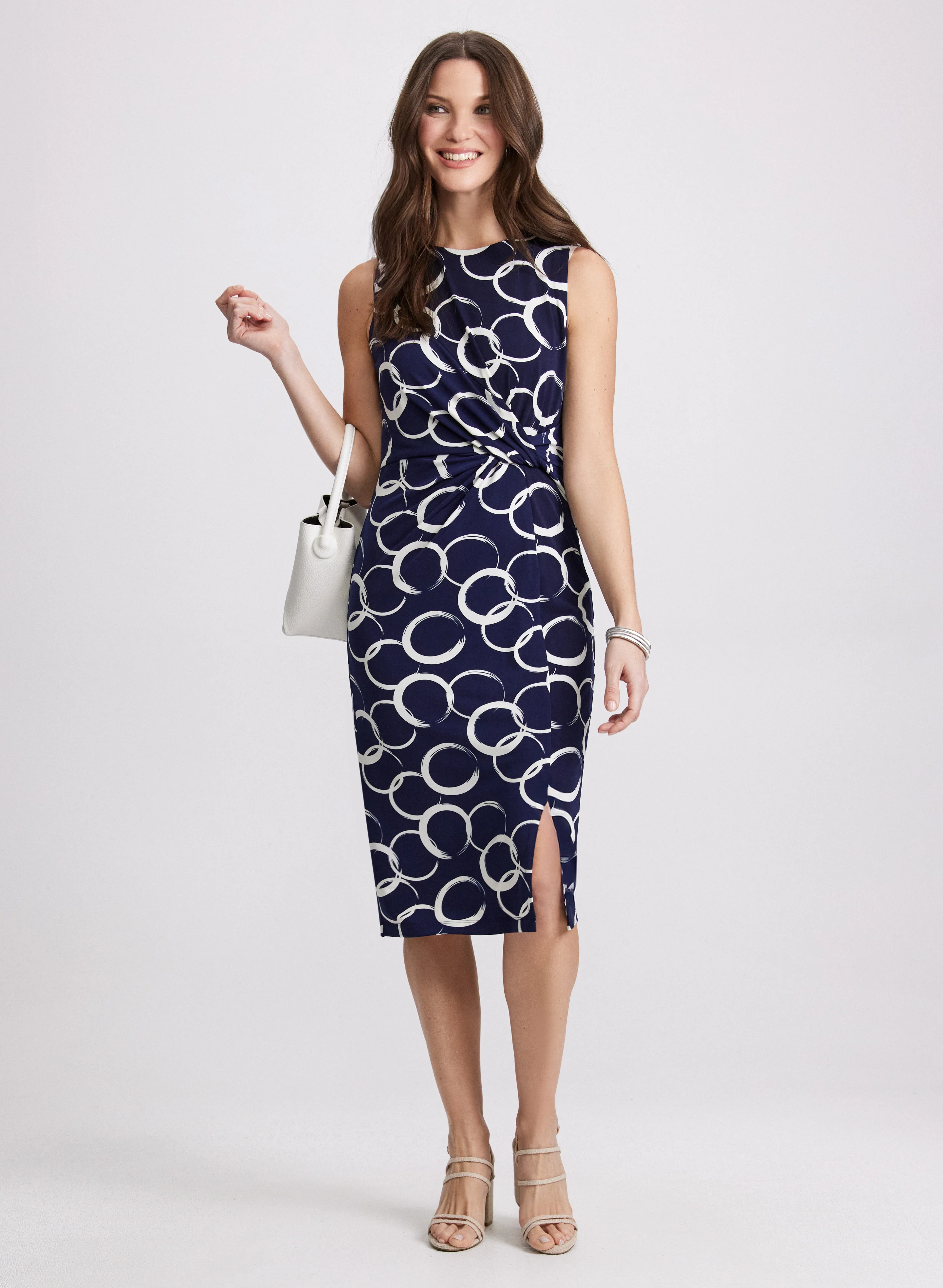 Circle Print Dress - Image 7