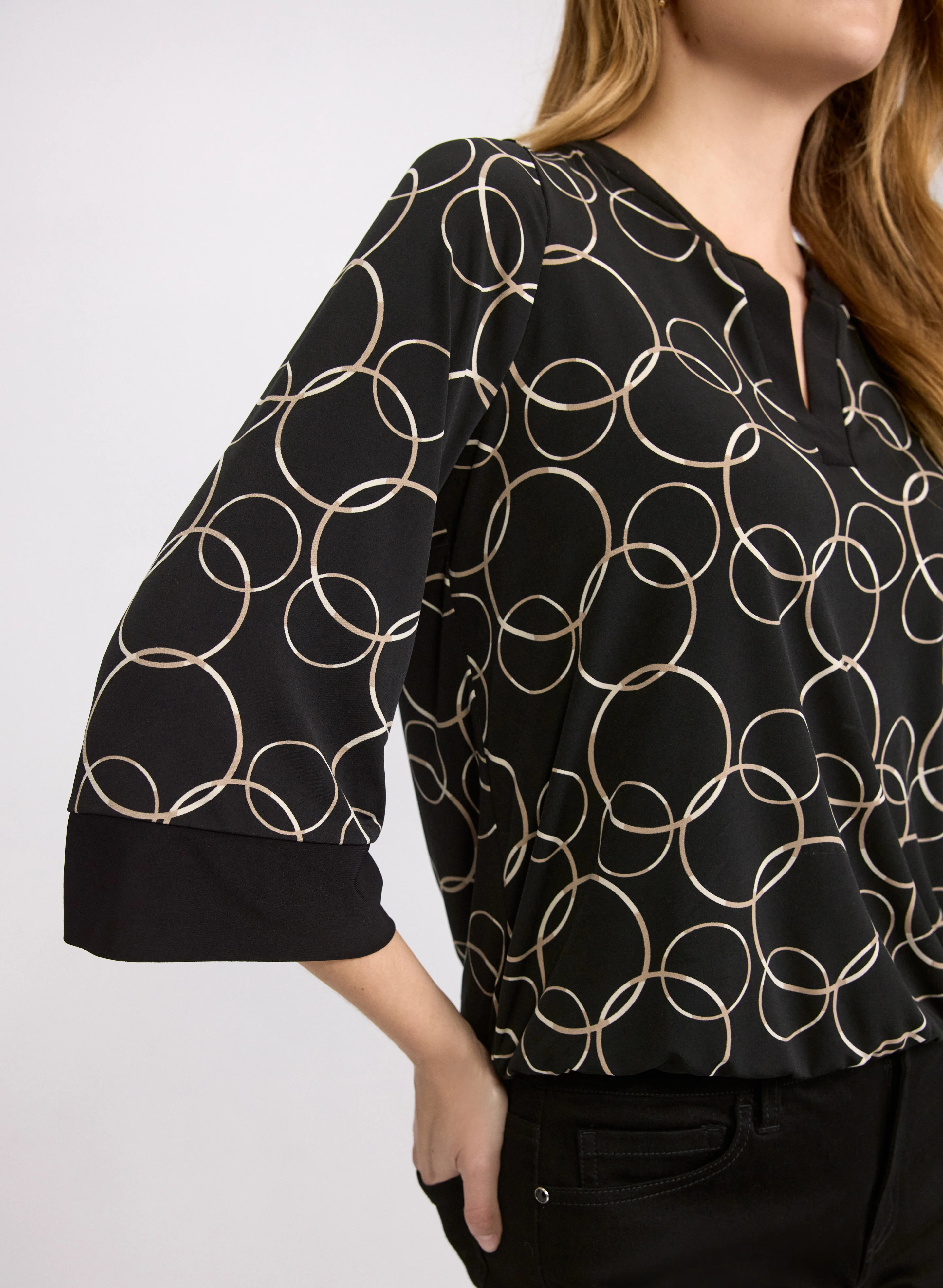 Circle Print Top - Image 5