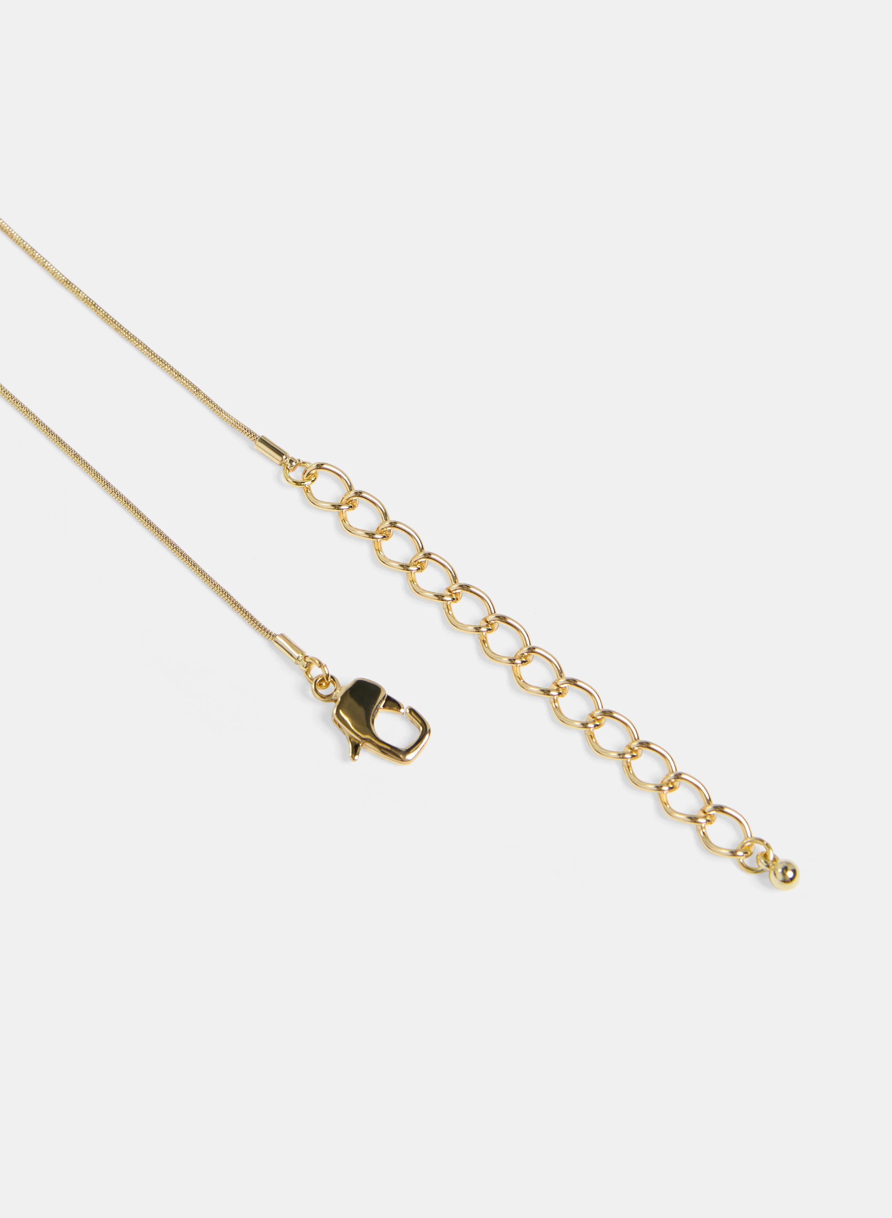 Circular Pendant Beaded Necklace - Image 2