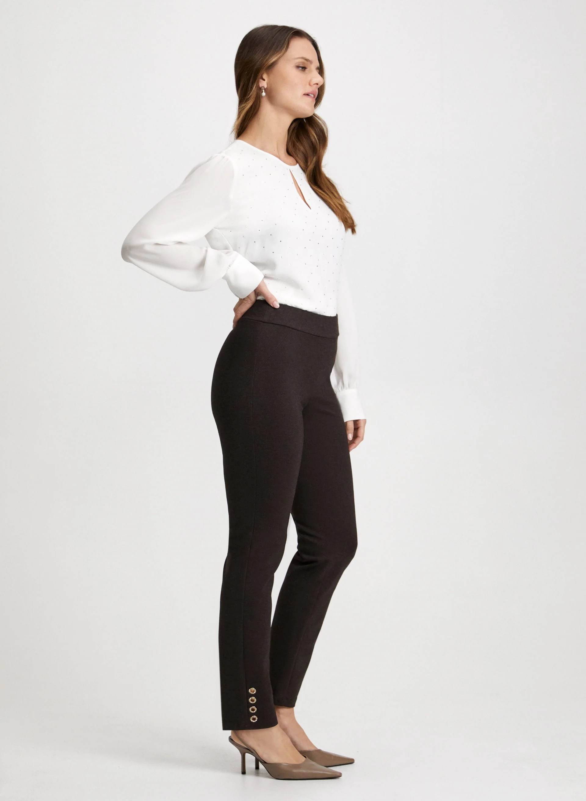 Sofia Slim-Leg Pants - Regular - Image 4
