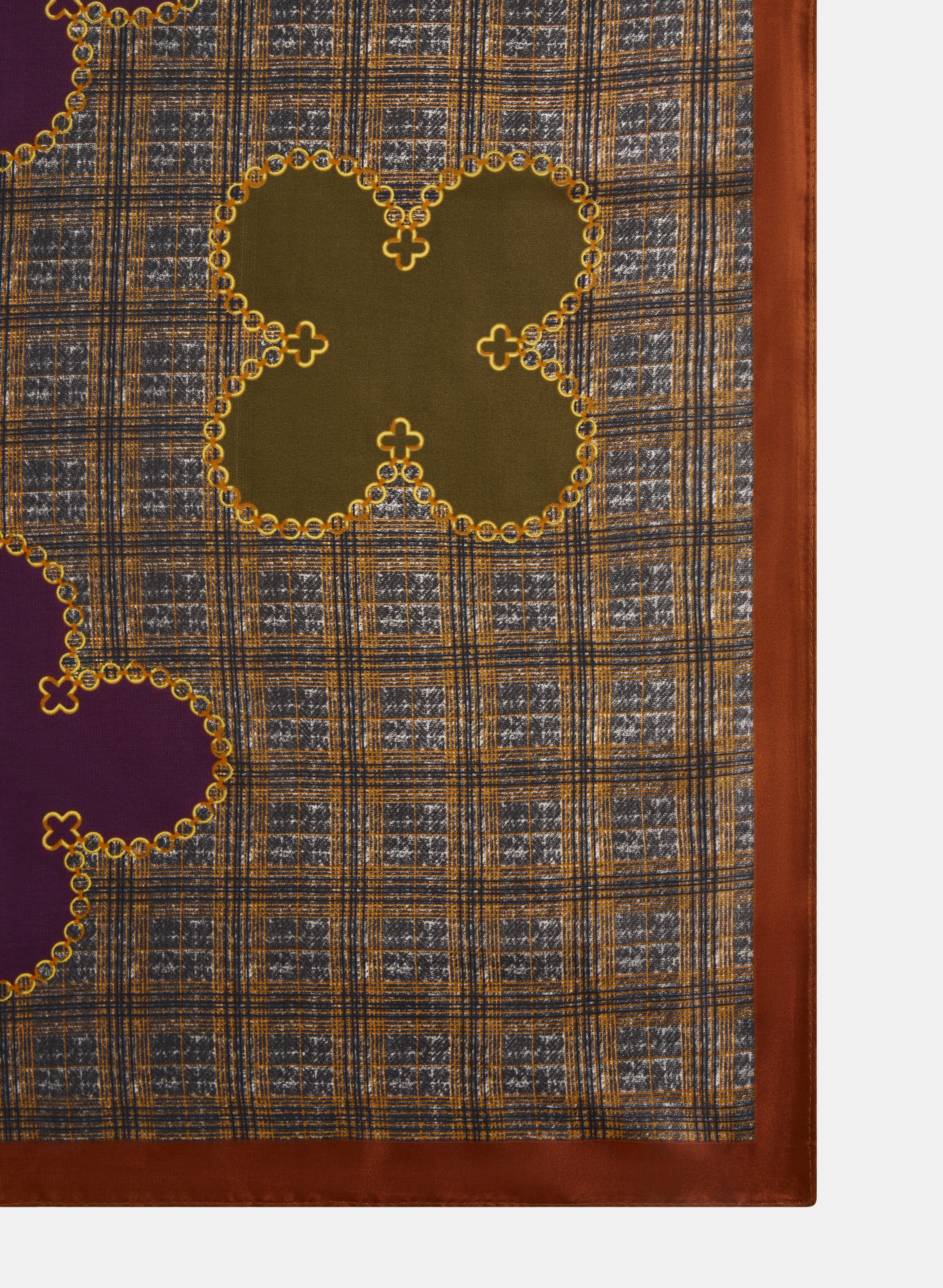 Clover Print Scarf - Image 3