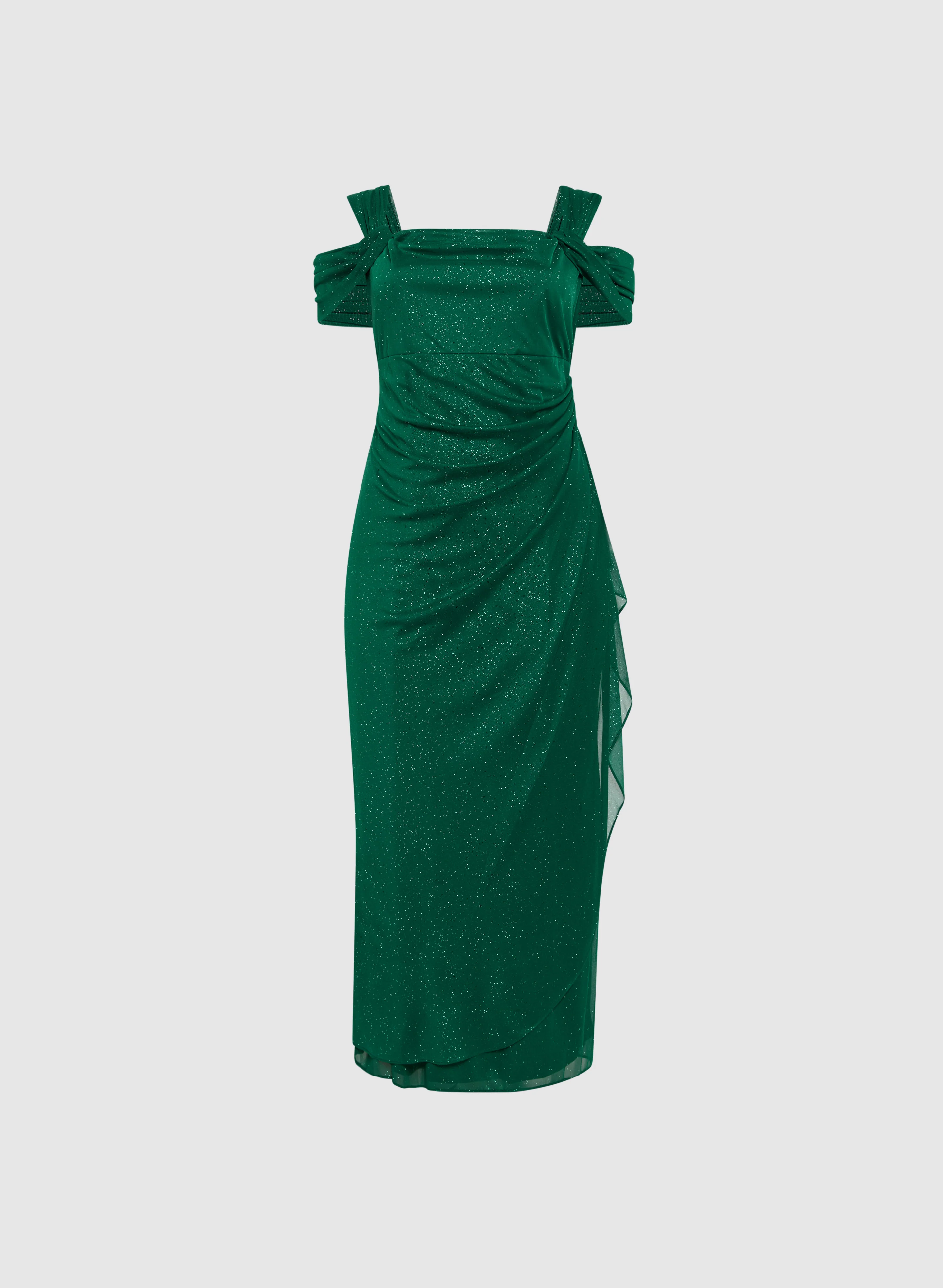 Cold Shoulder Empire Waist Dress - Image 5