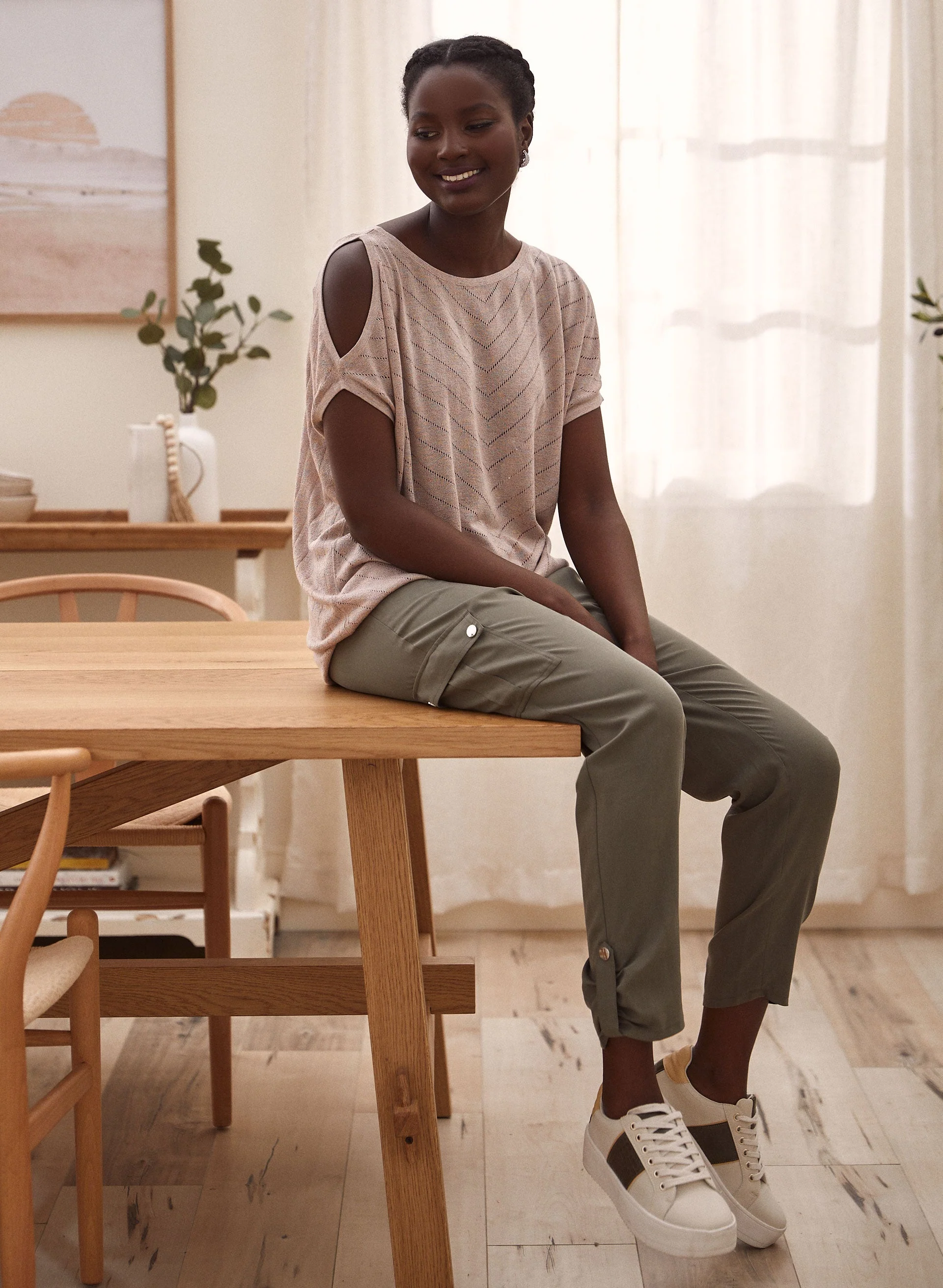Cold Shoulder Sweater - Image 3