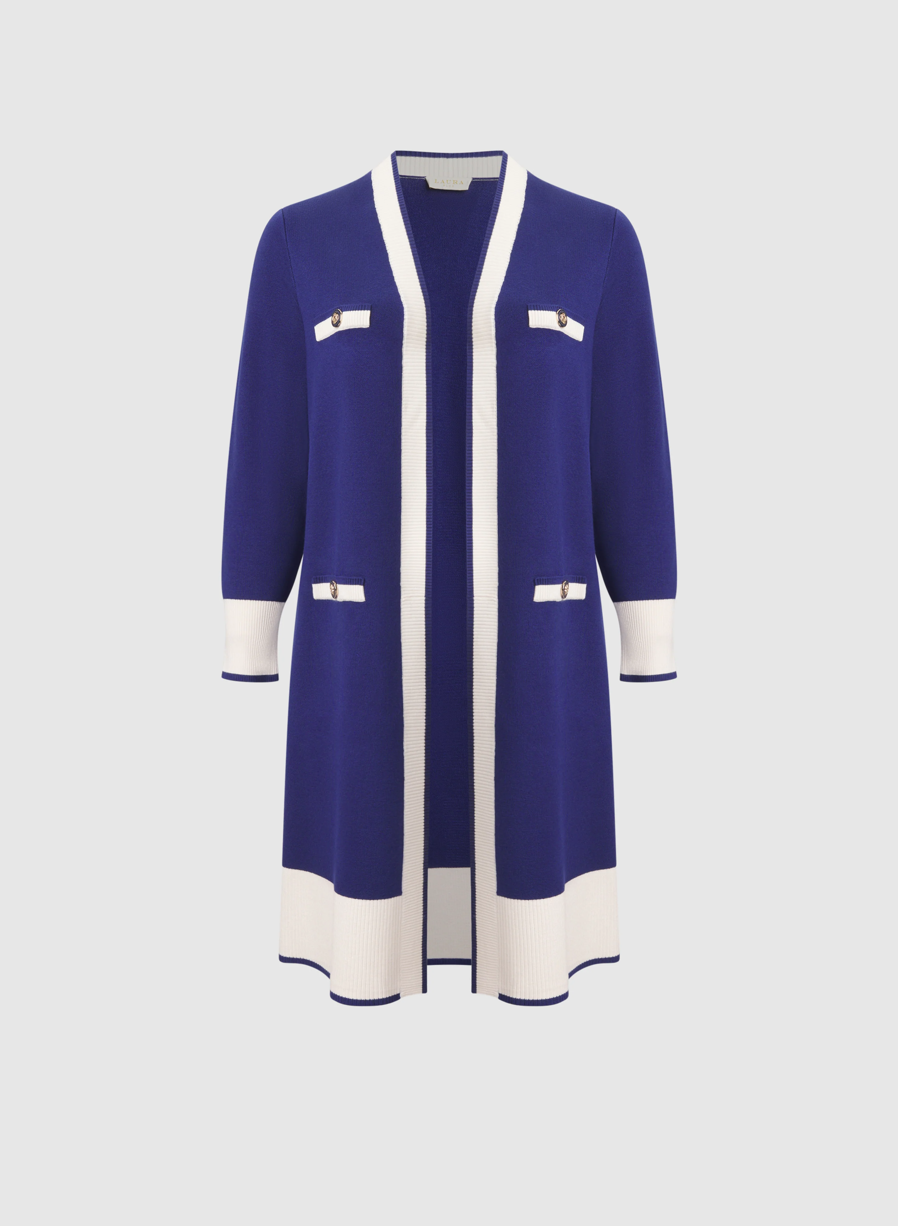 Colour Block Cardigan - Image 7