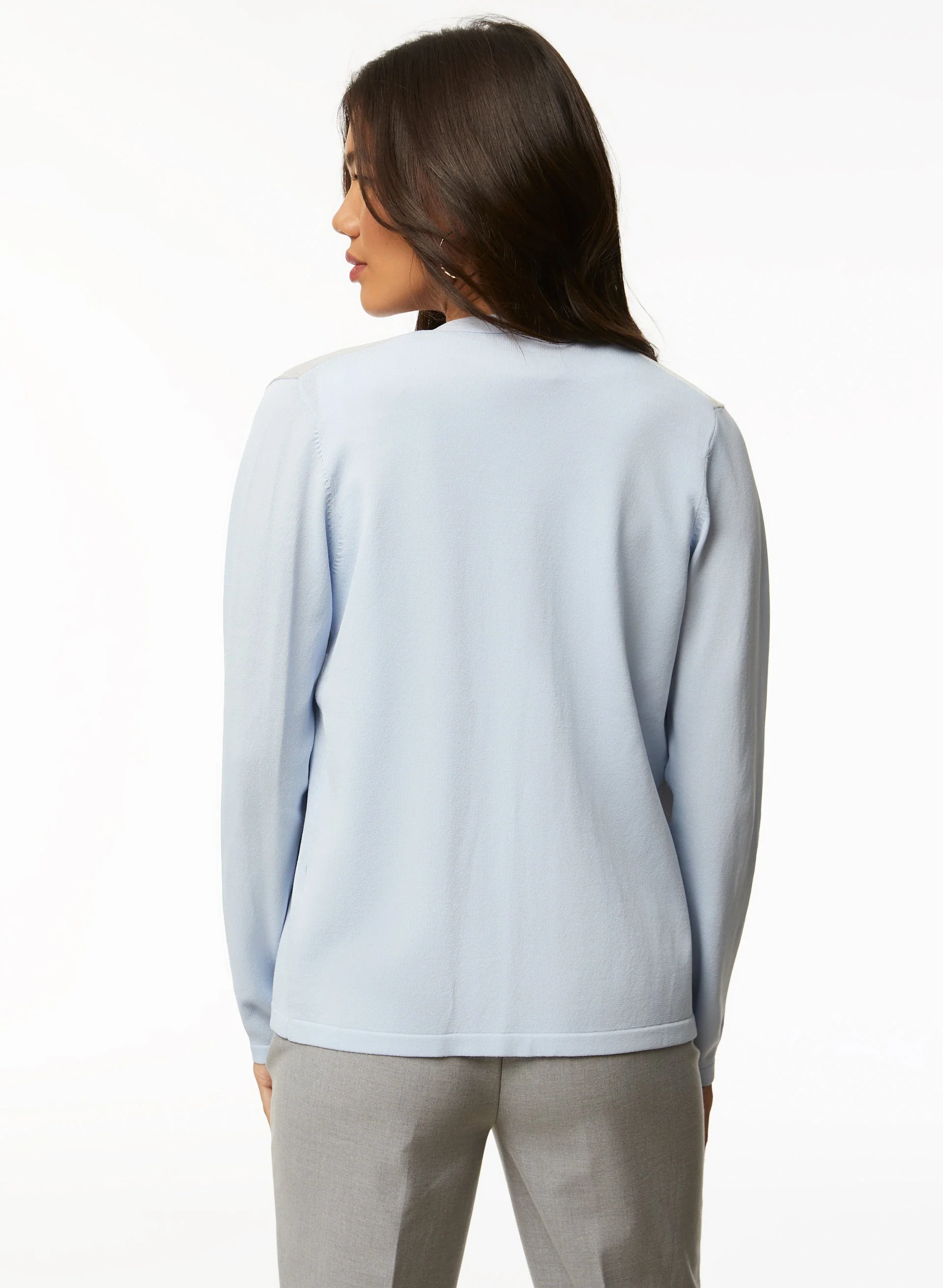 Colour Block Cardigan - Image 4