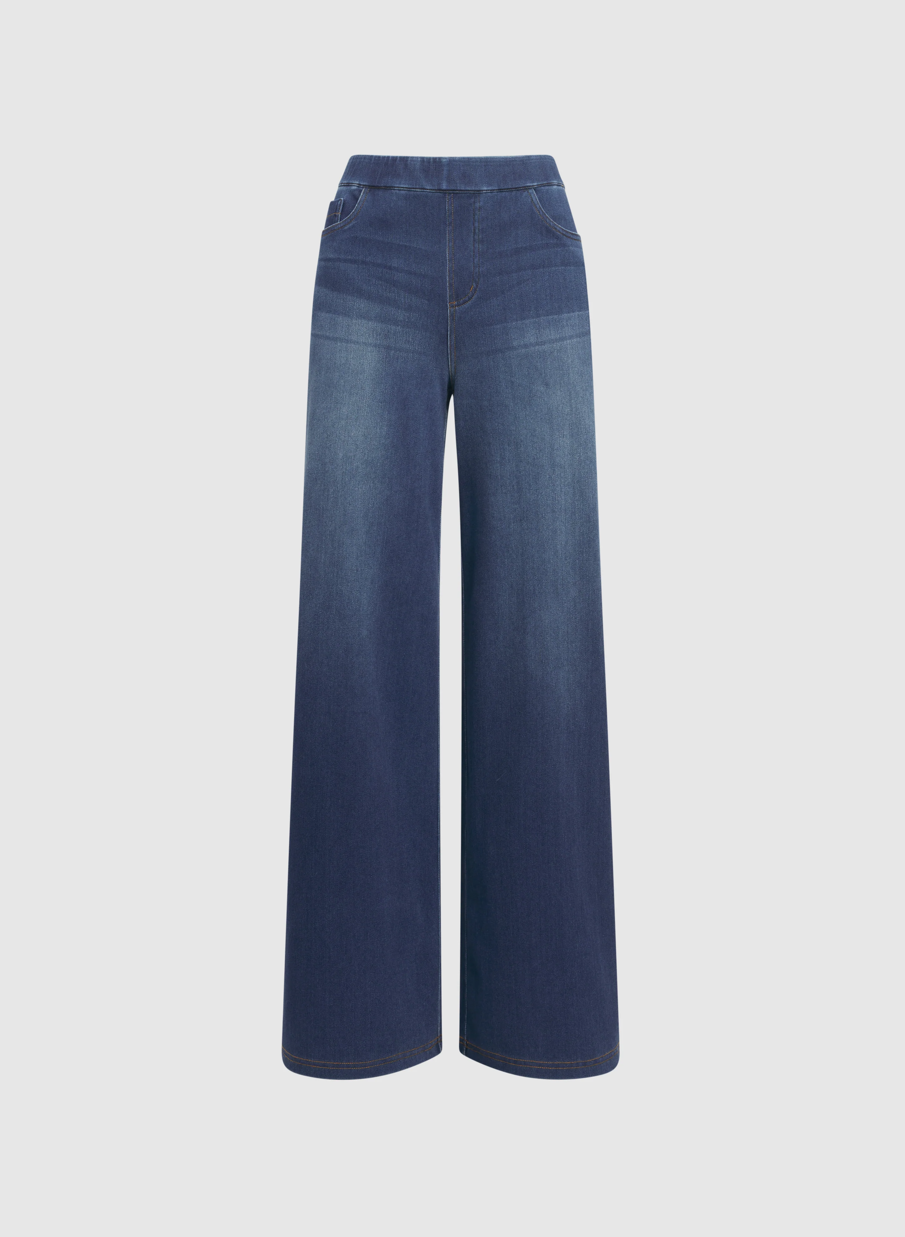 Comfort Stretch Wide-Leg Jeans - Image 6