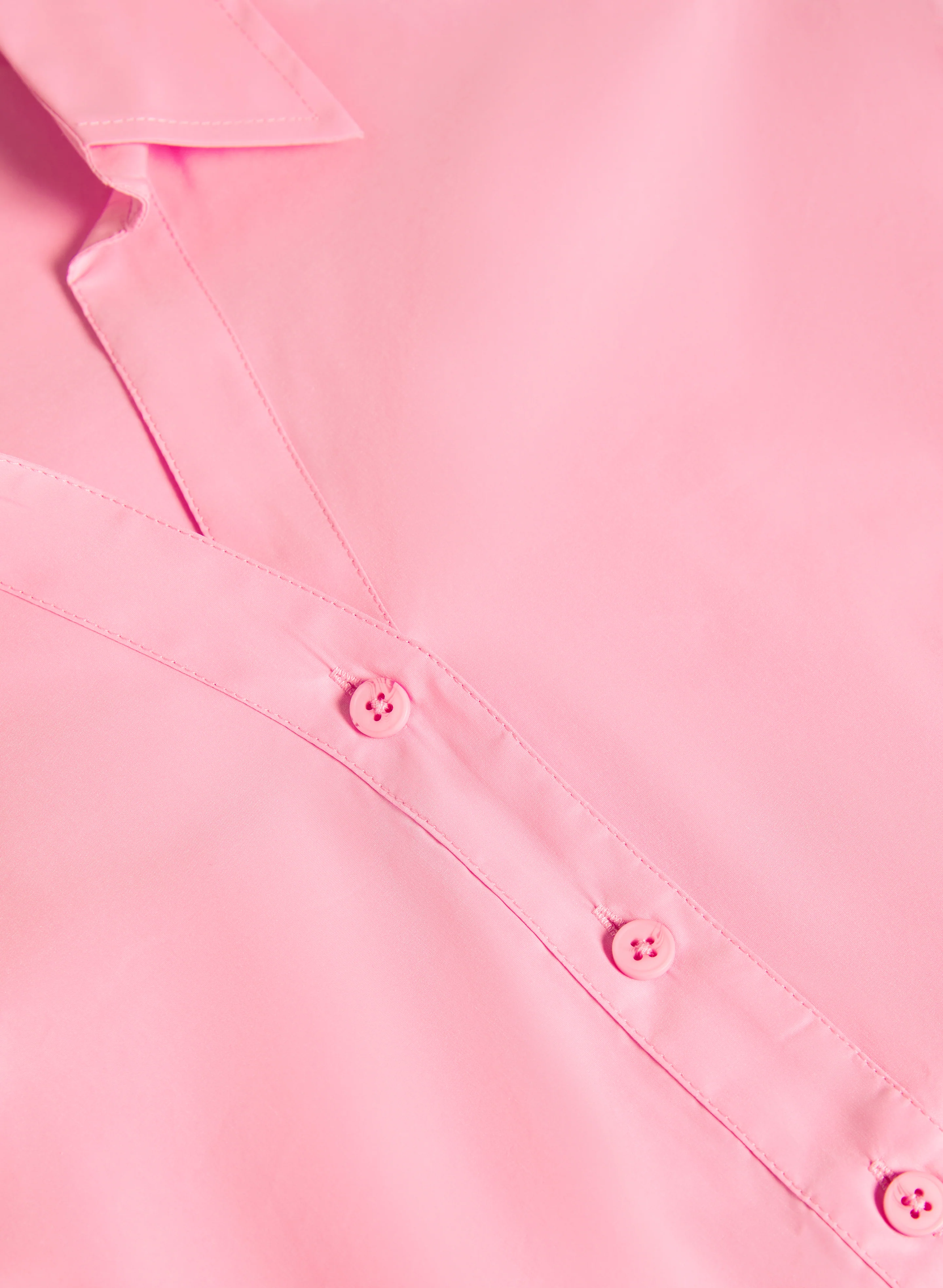 Cotton-Blend Puff-Sleeve Blouse - Image 7