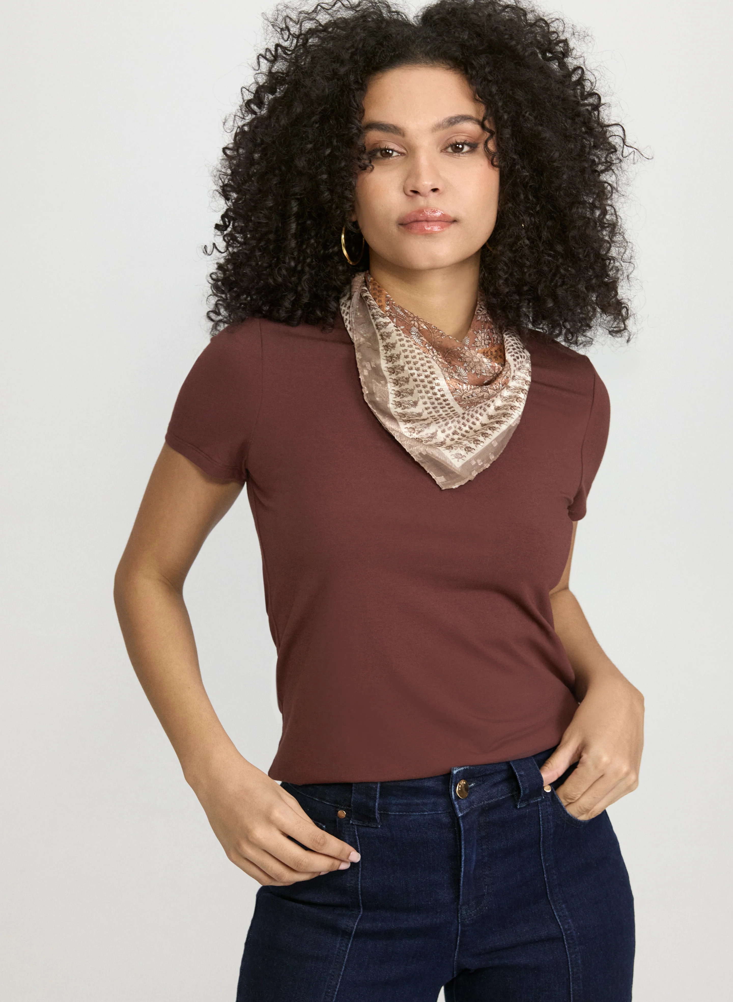 Cotton-Blend T-Shirt