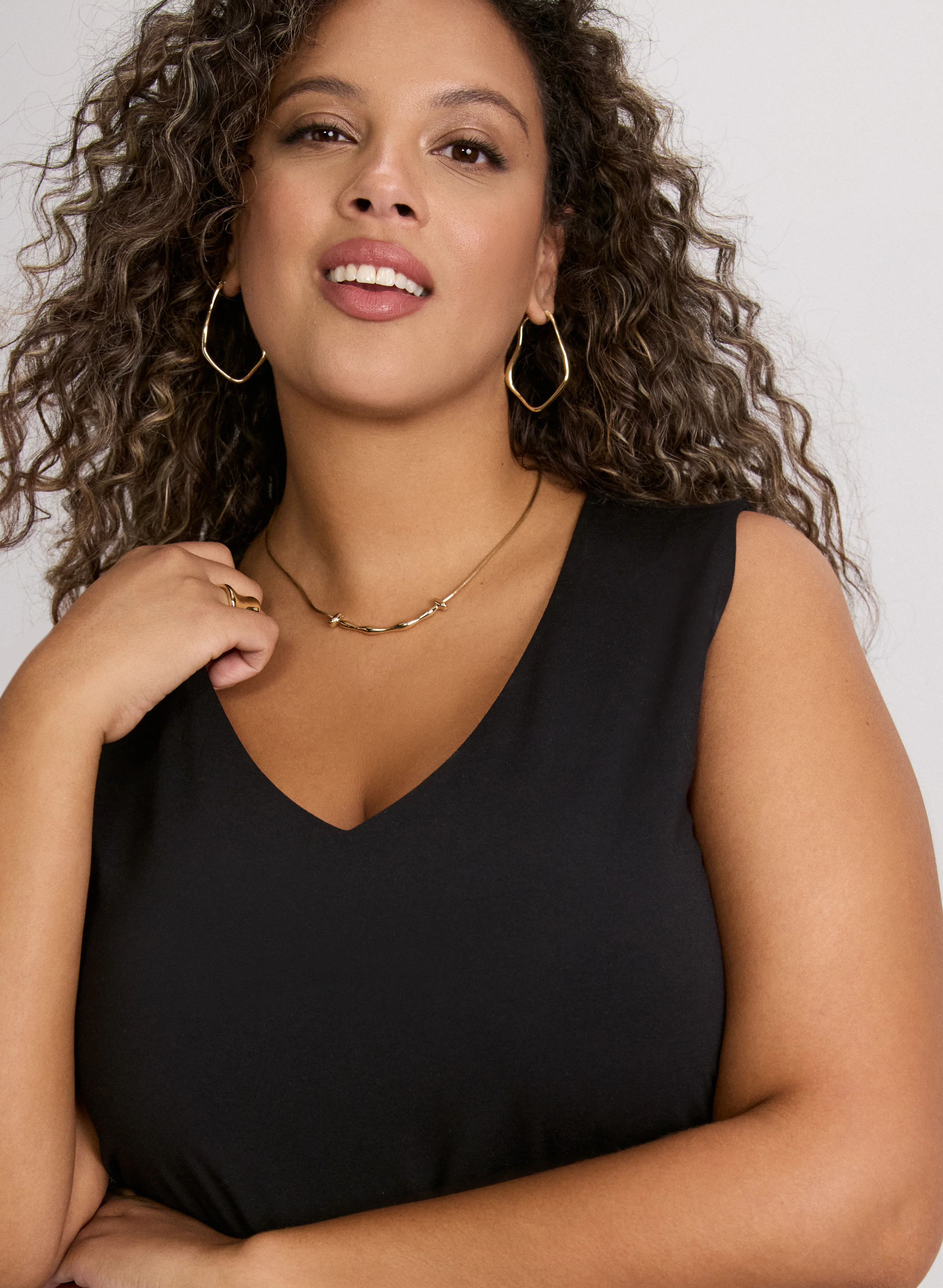 Cotton-Blend Tank Top - Image 2