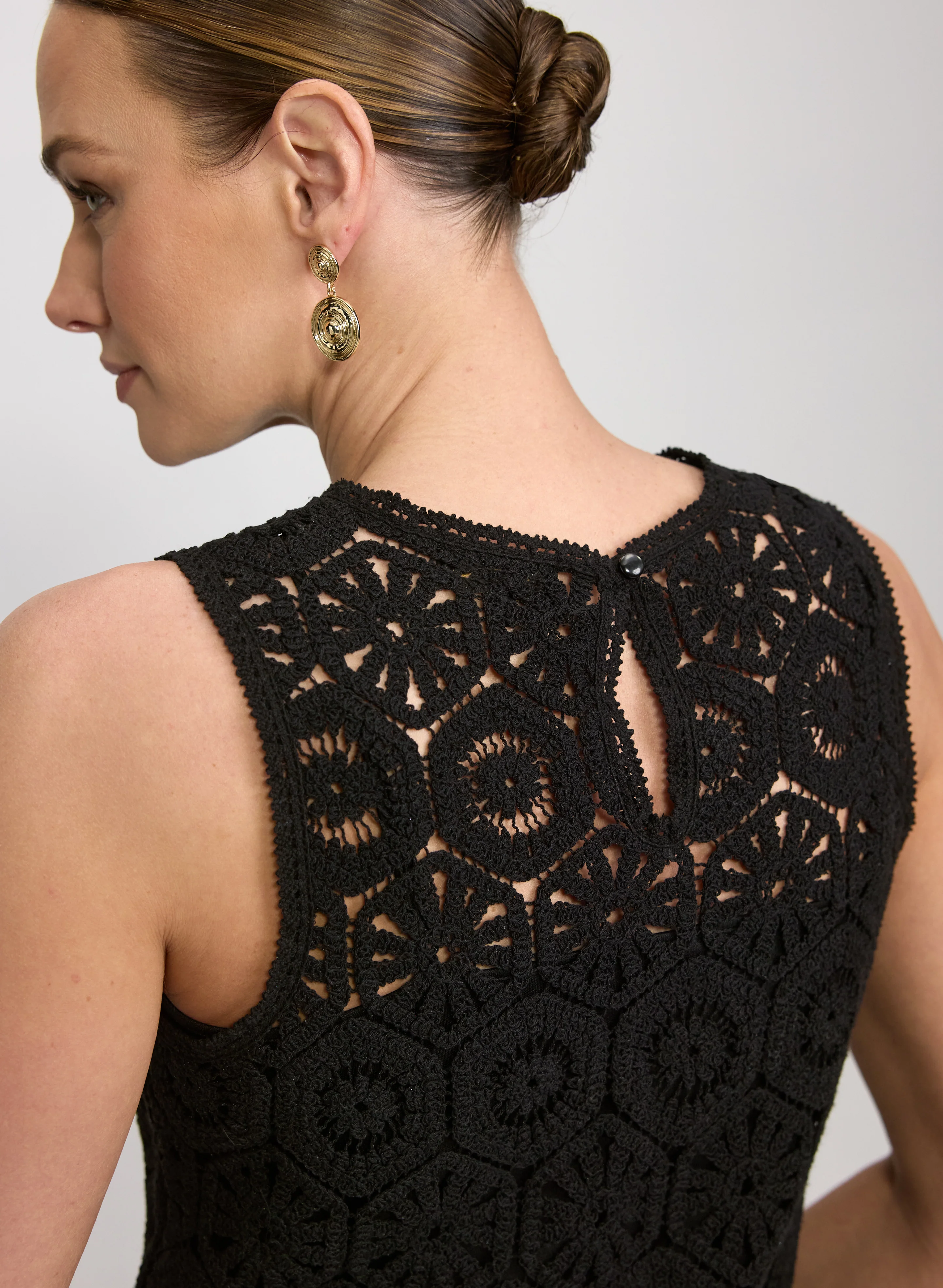 Cotton Crochet Dress - Image 3