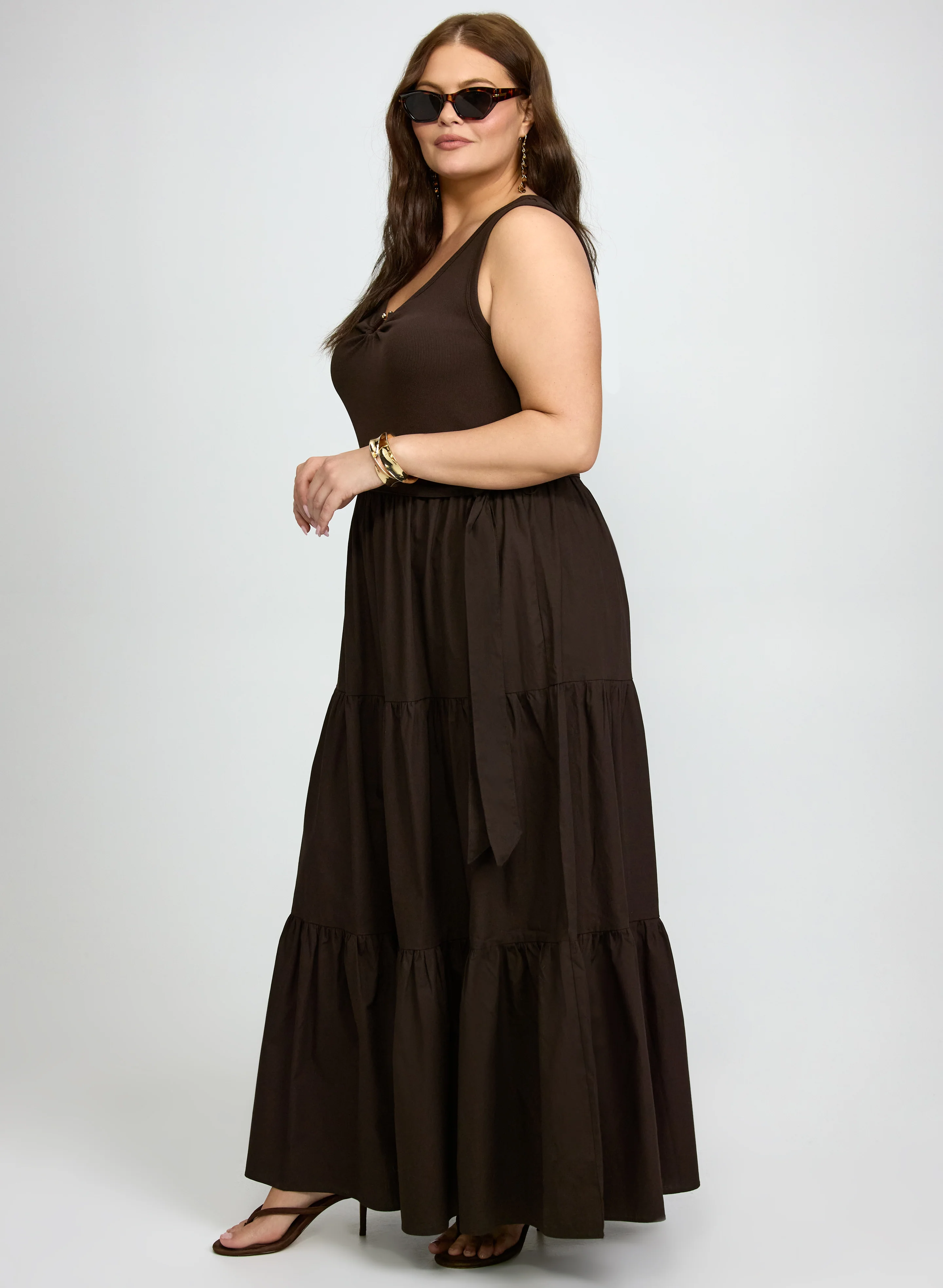 Cotton Maxi Dress - Image 2