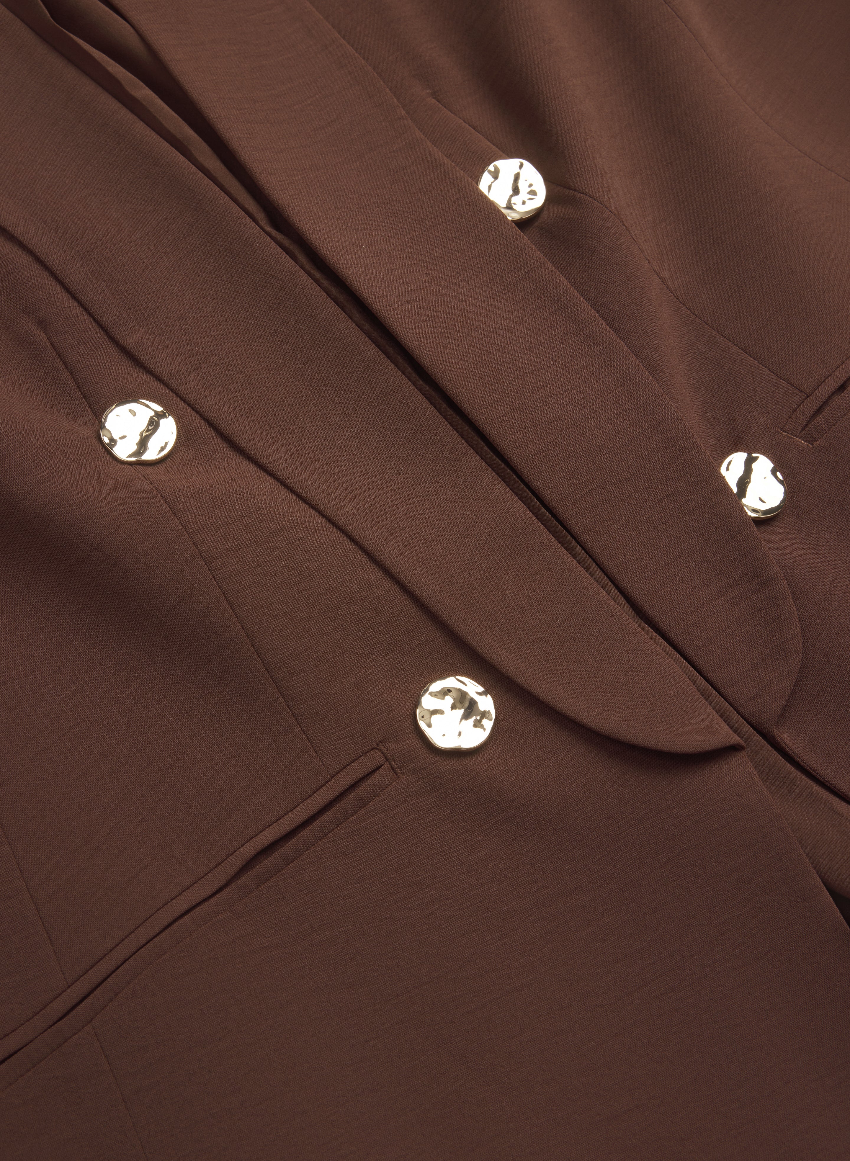 Crinkle Shawl Collar Jacket - Image 8