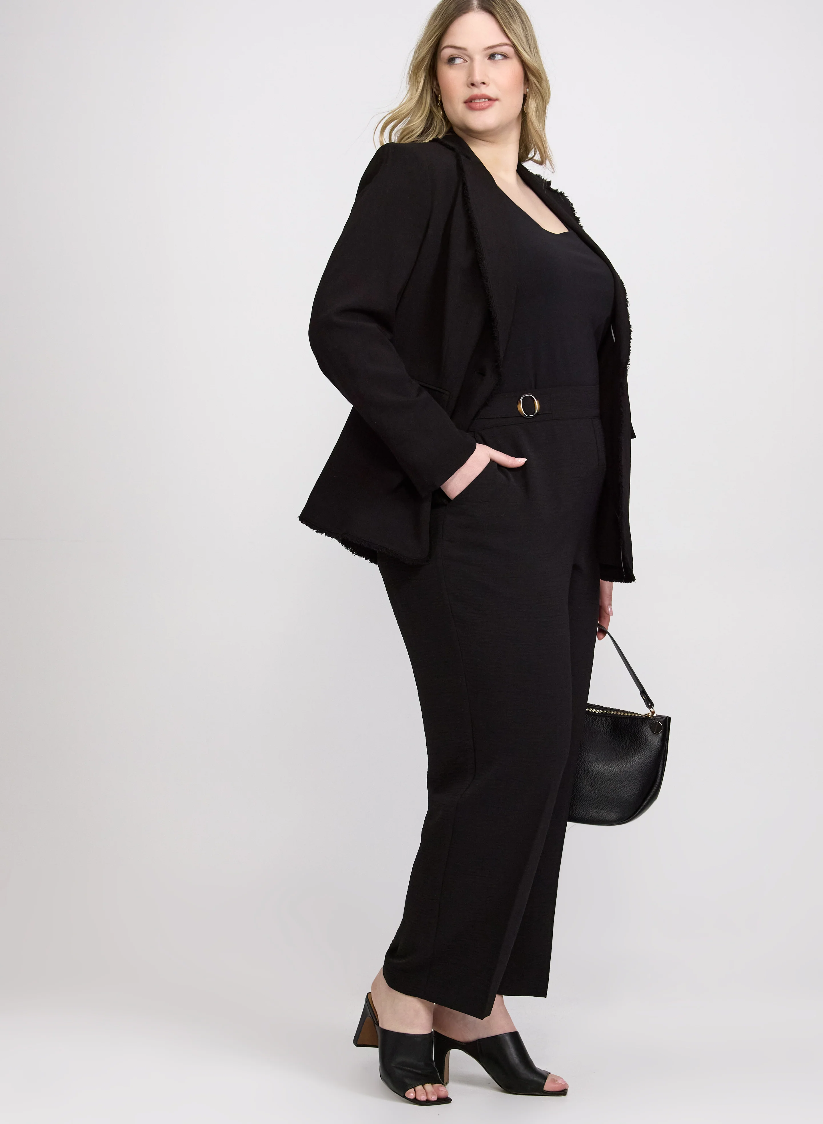 Ava Crinkle Straight-Leg Pants - Image 5