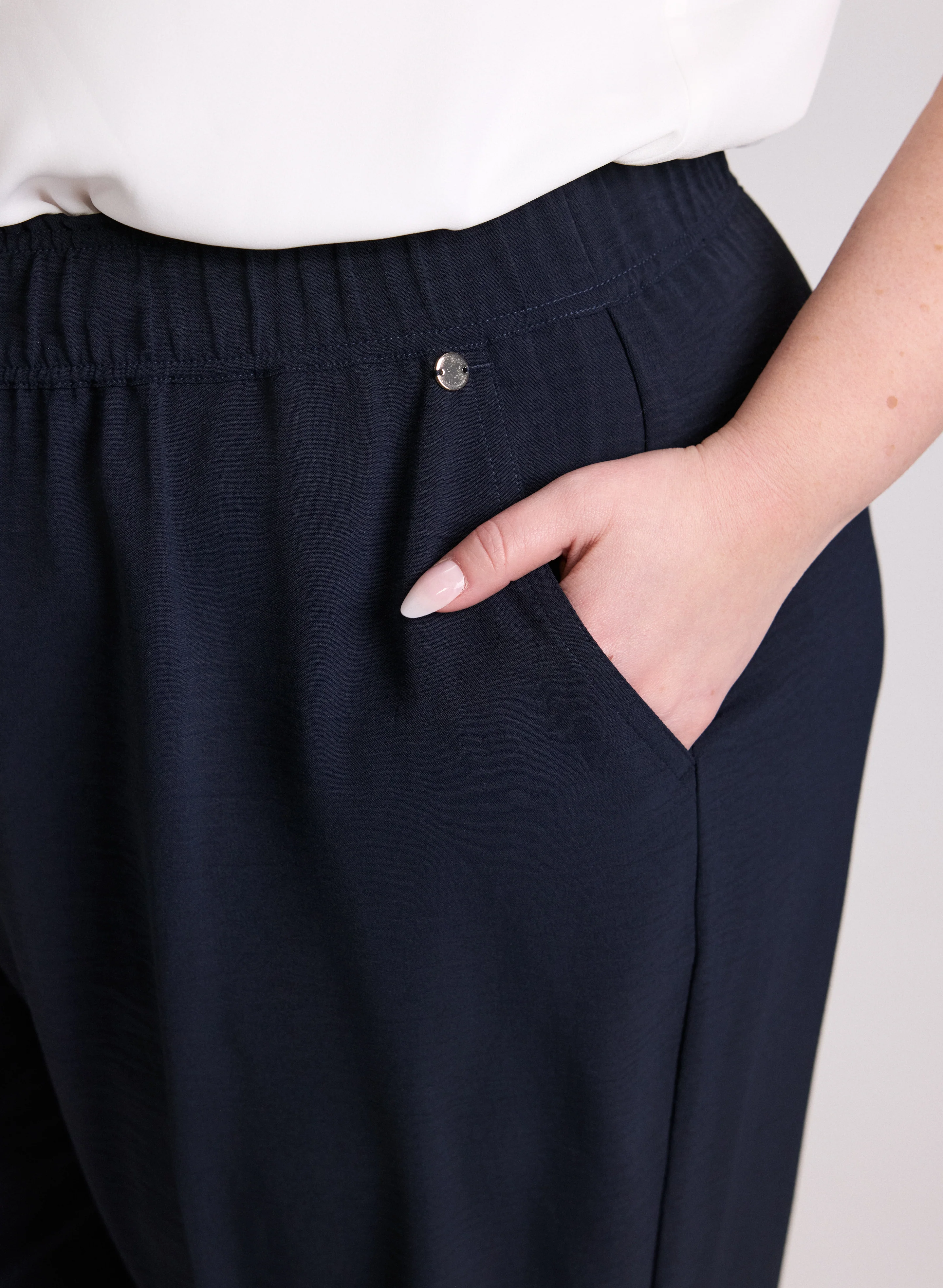 Crinkled Wide-Leg Pants - Image 5