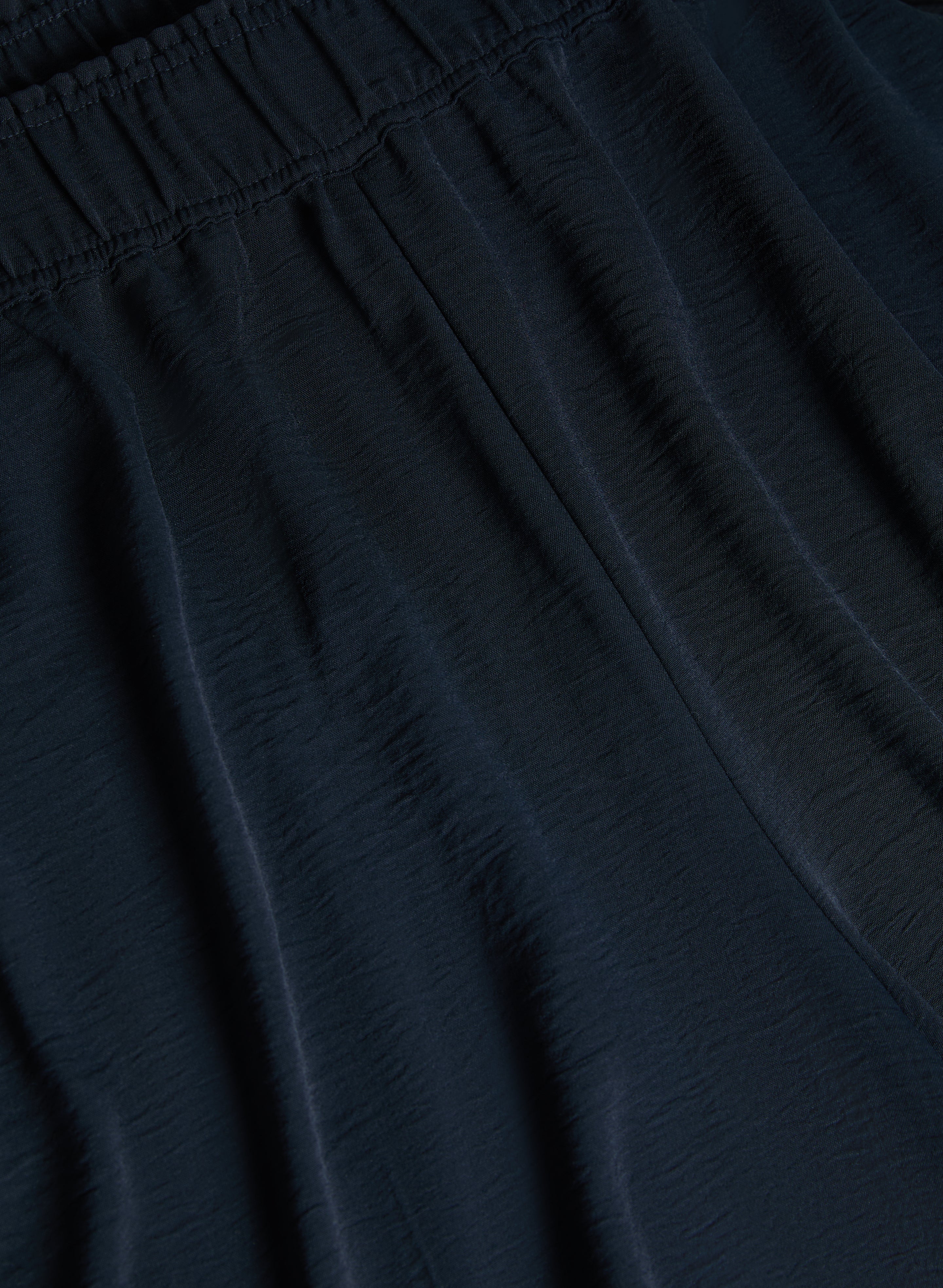 Crinkled Wide-Leg Pants - Image 7