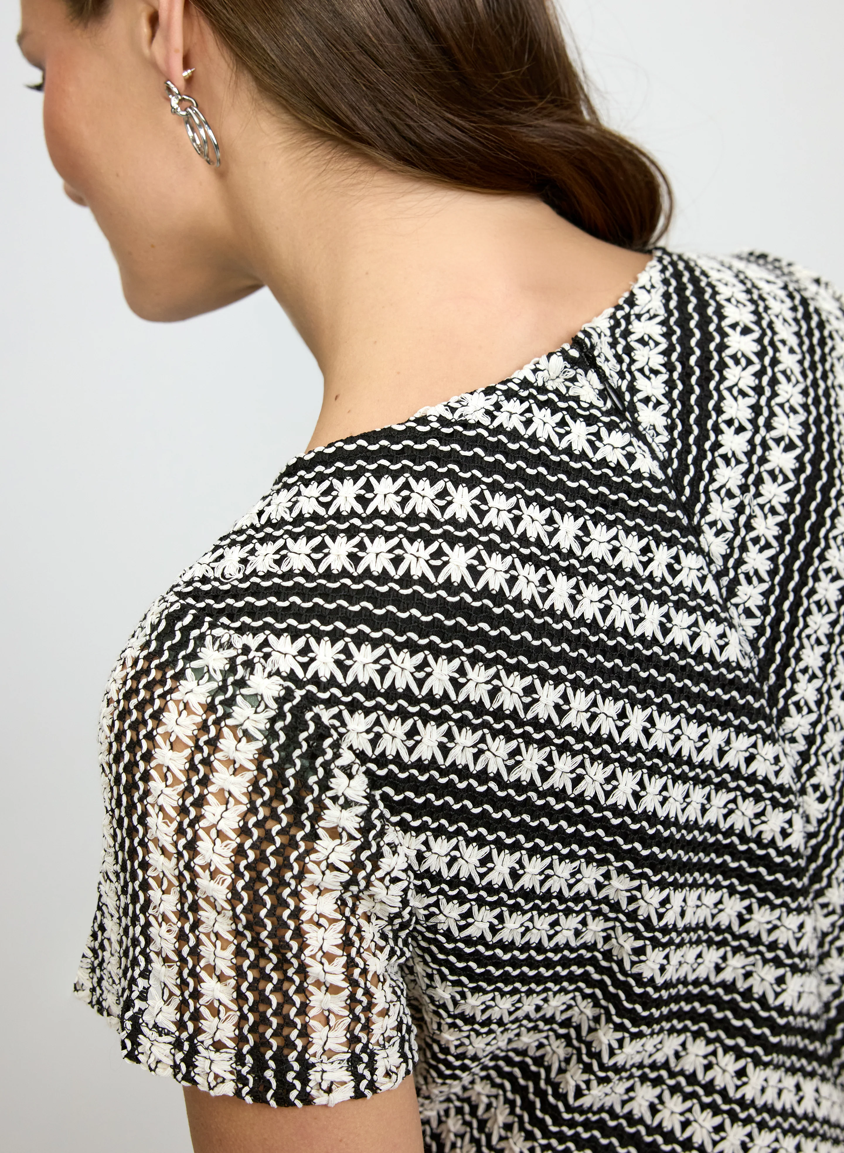 Crochet Lace Dress - Image 5