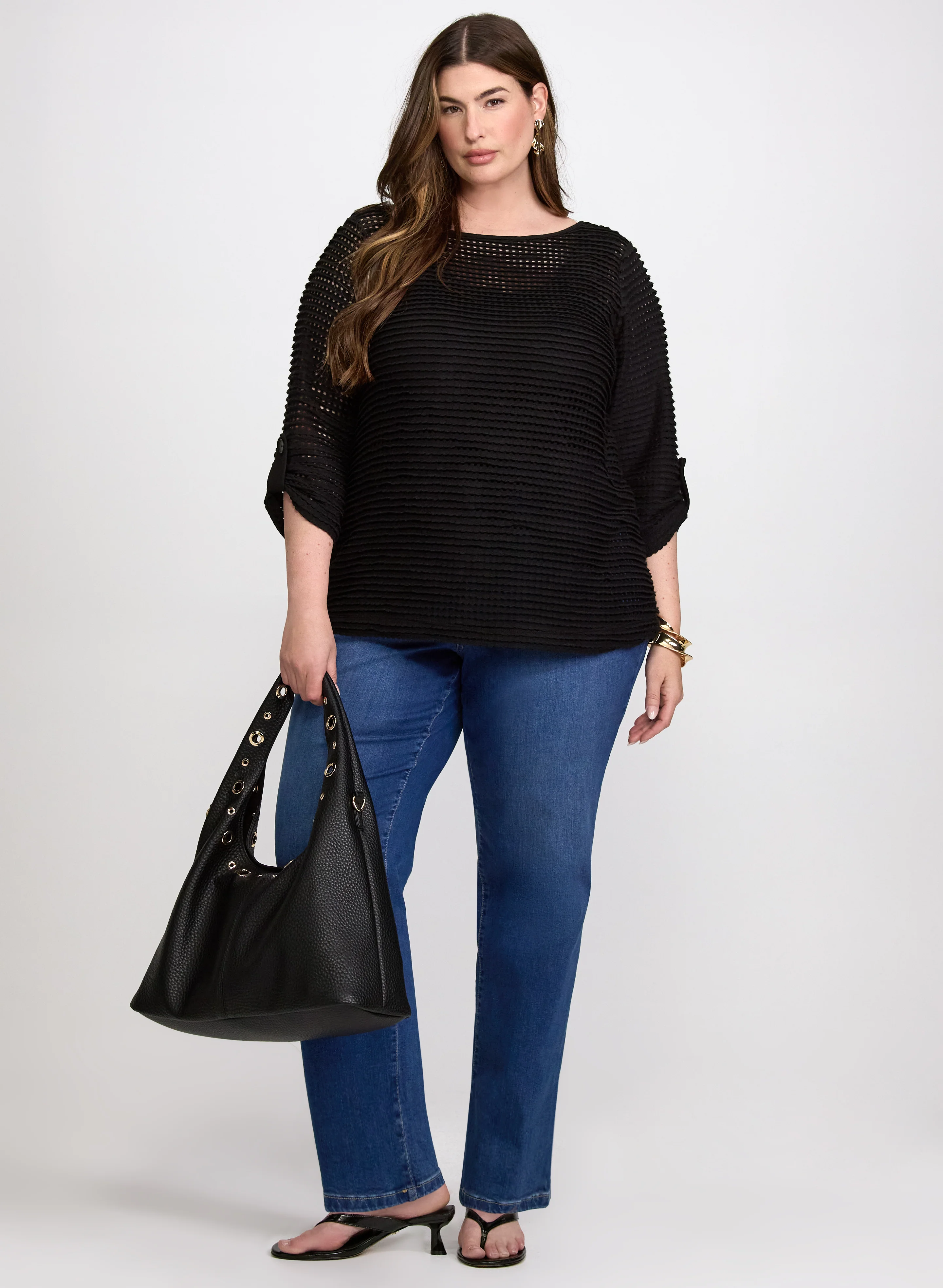 Crochet Pullover Top - Image 3