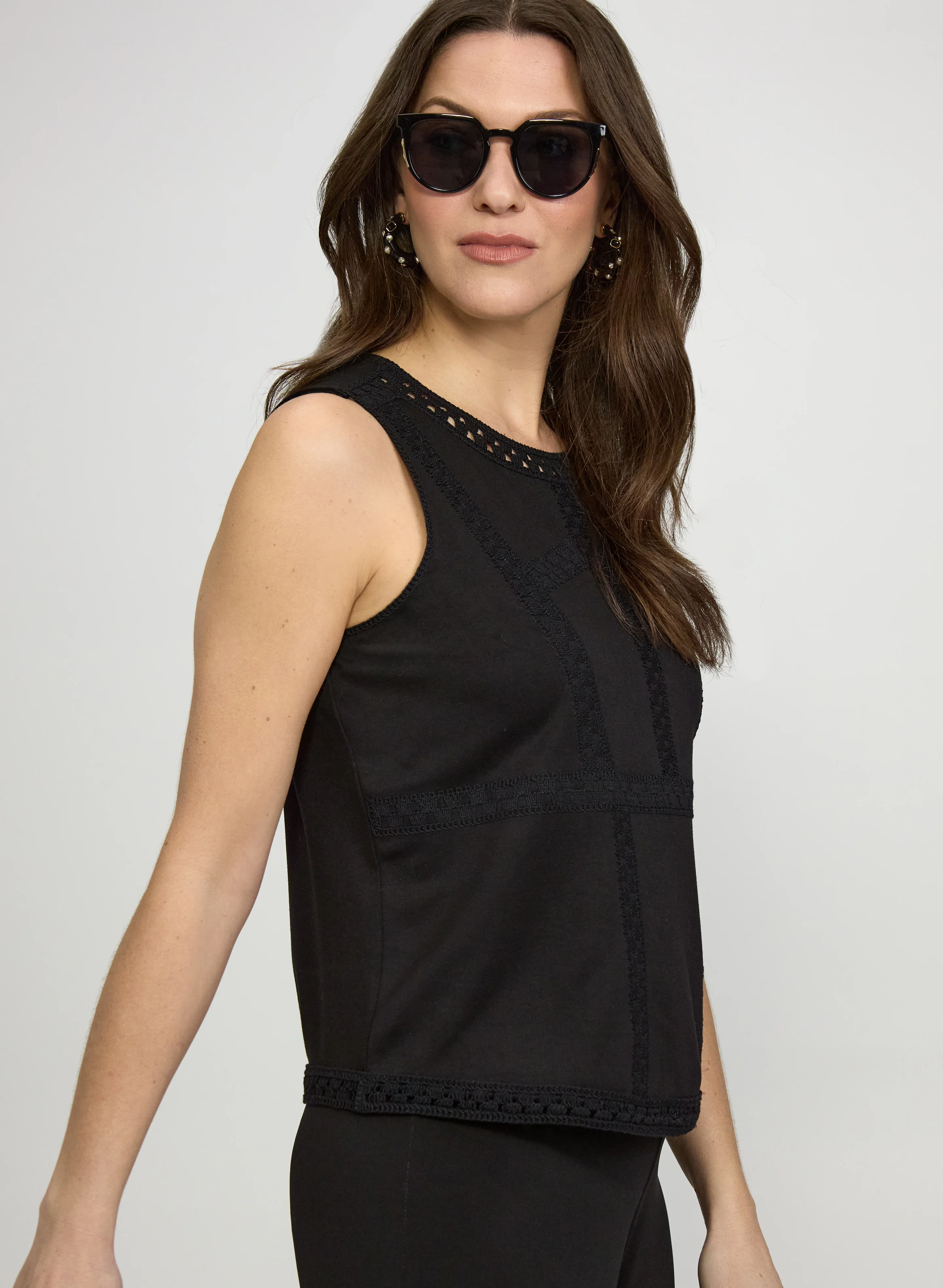Crochet Trim Top - Image 2