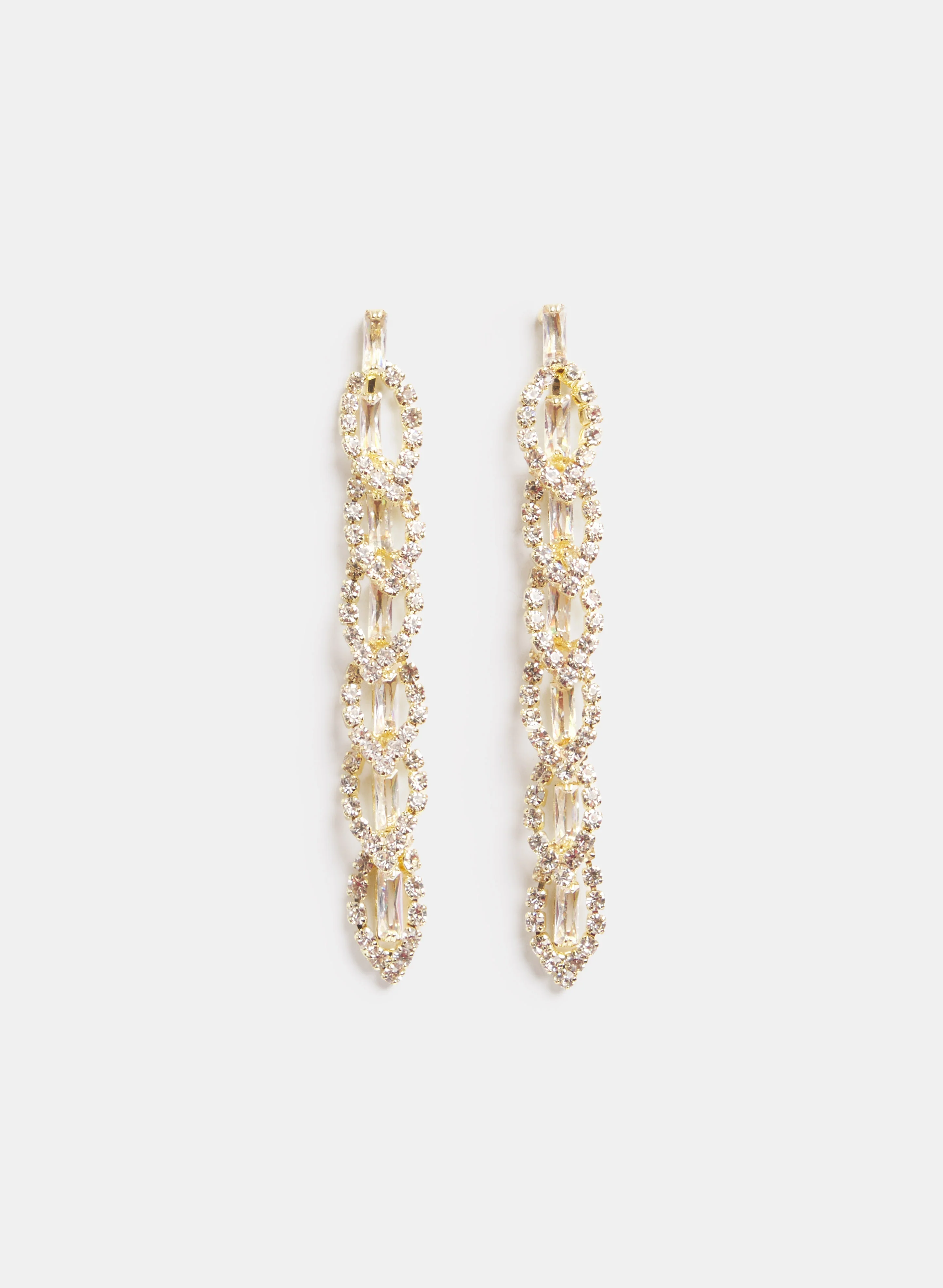 Crystal Braid Earrings