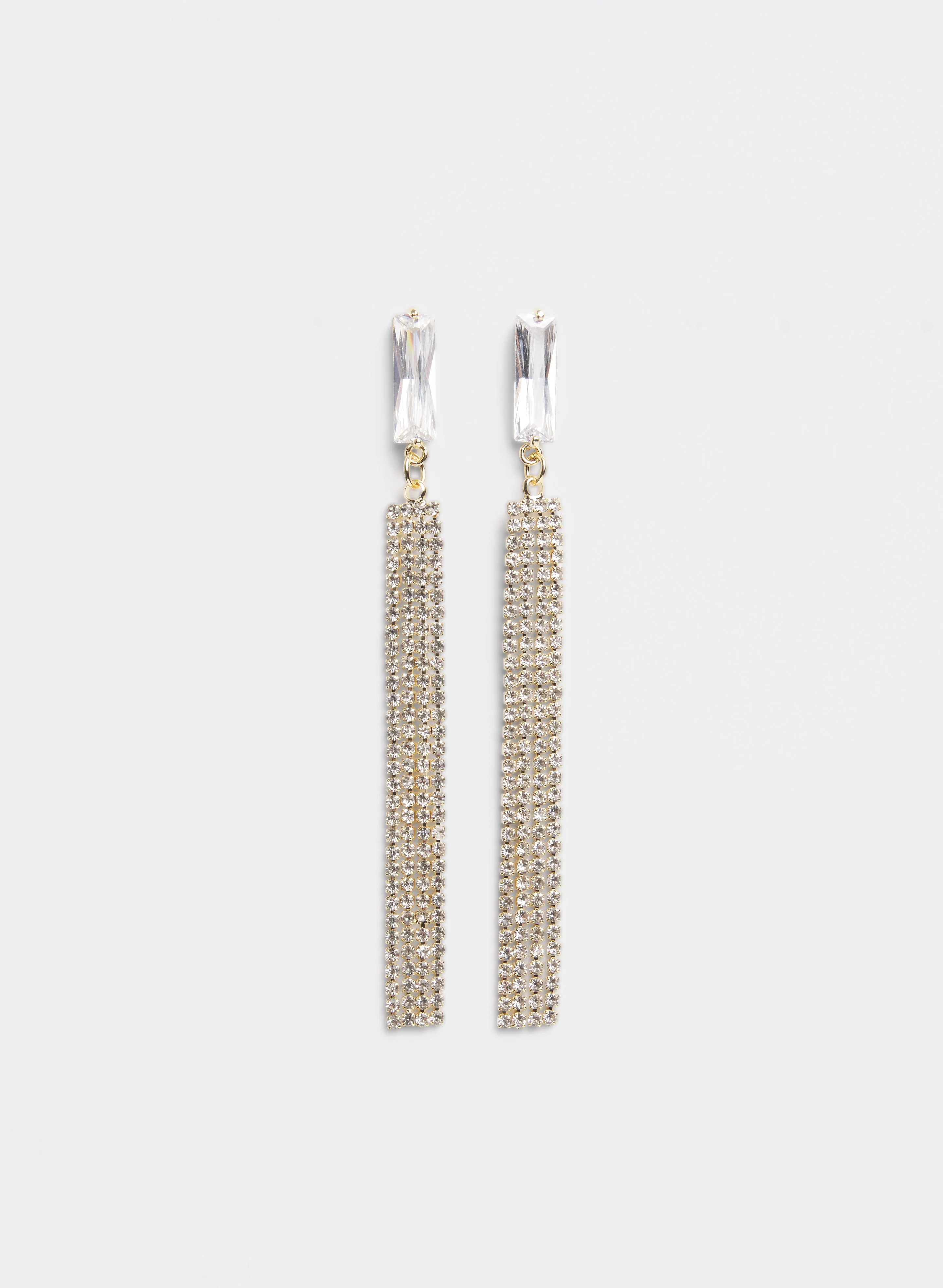 Crystal Cascade Earrings
