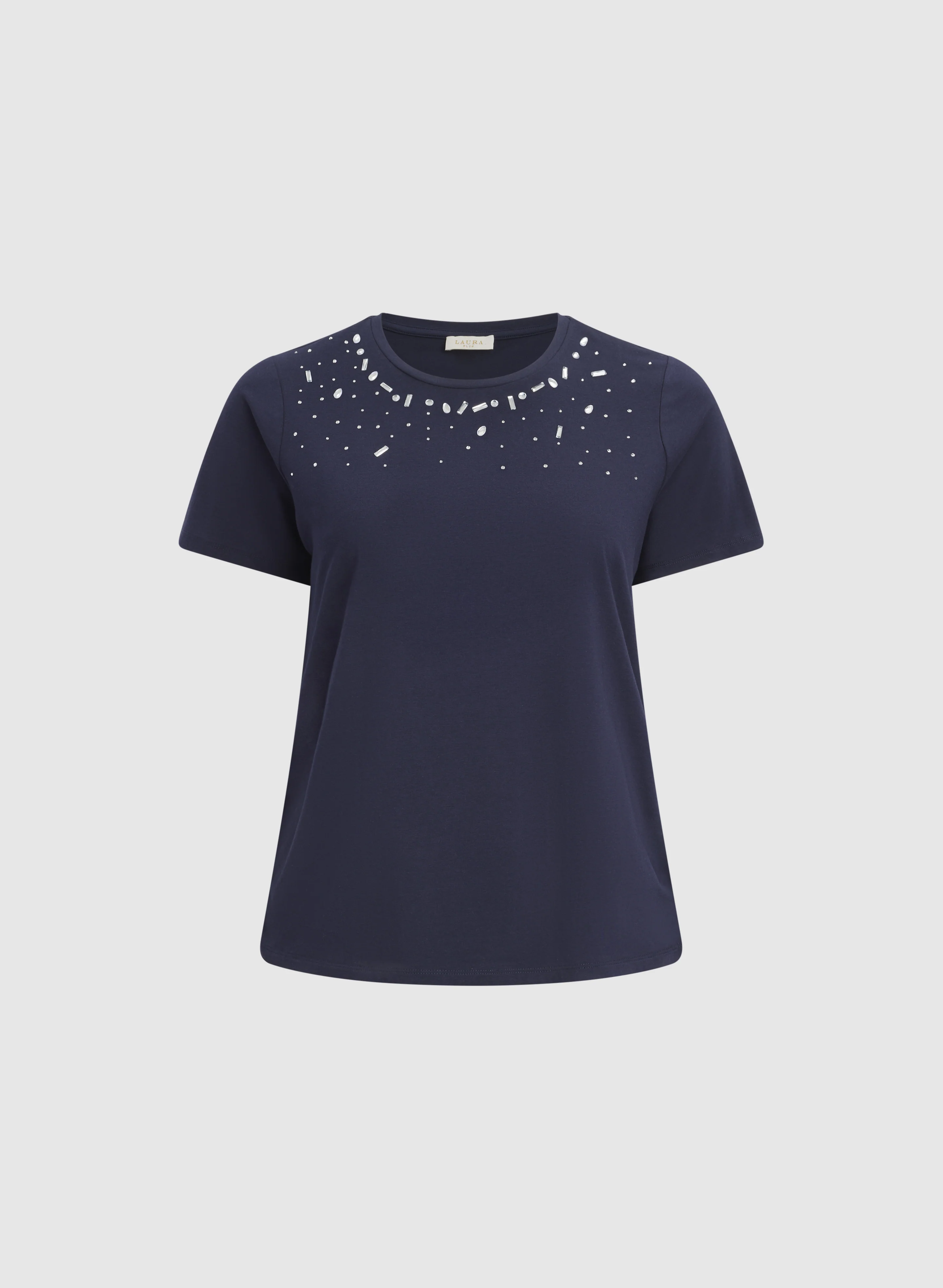 Crystal Detail T-Shirt - Image 6