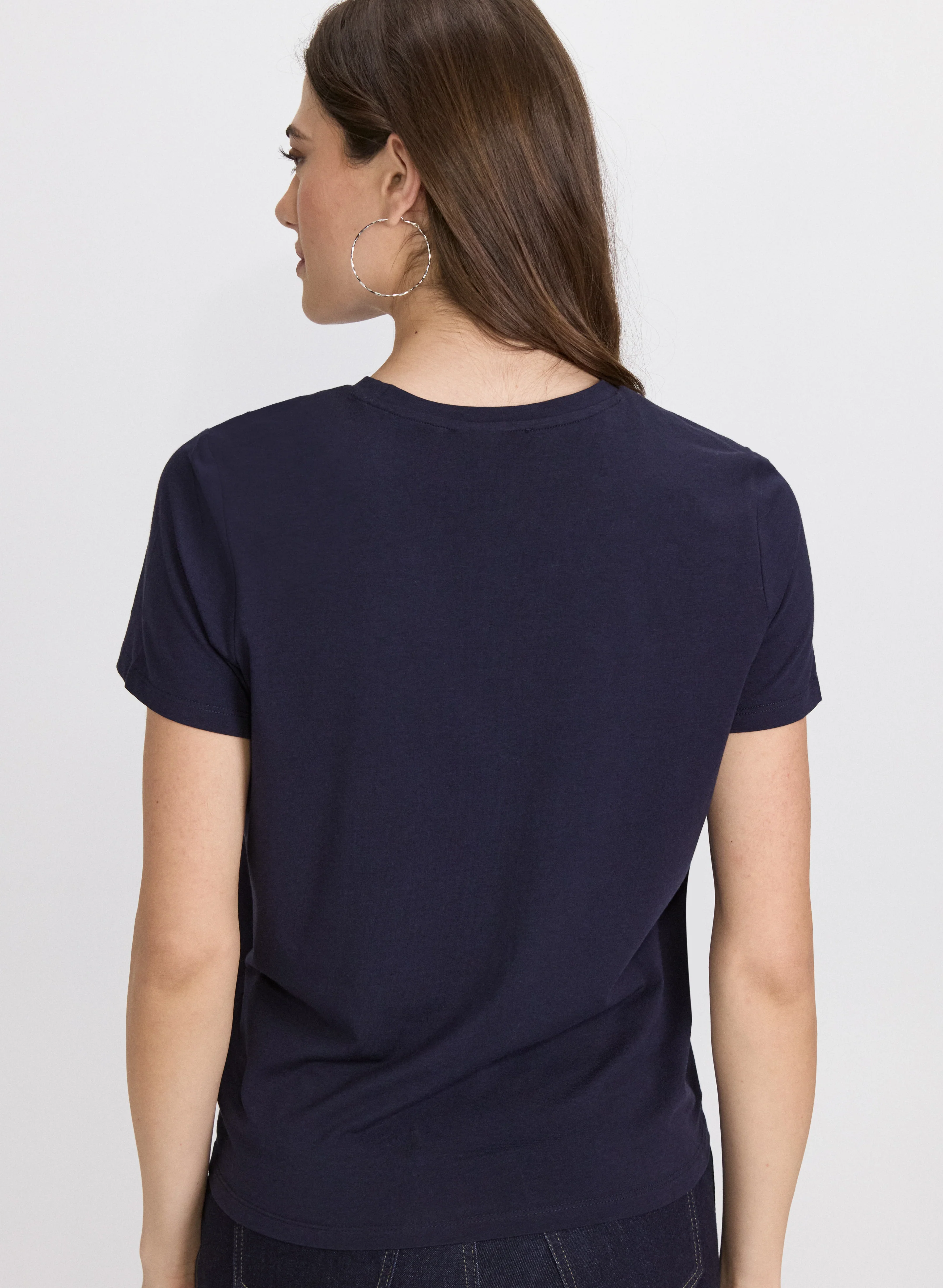 Crystal Trim T-Shirt - Image 4