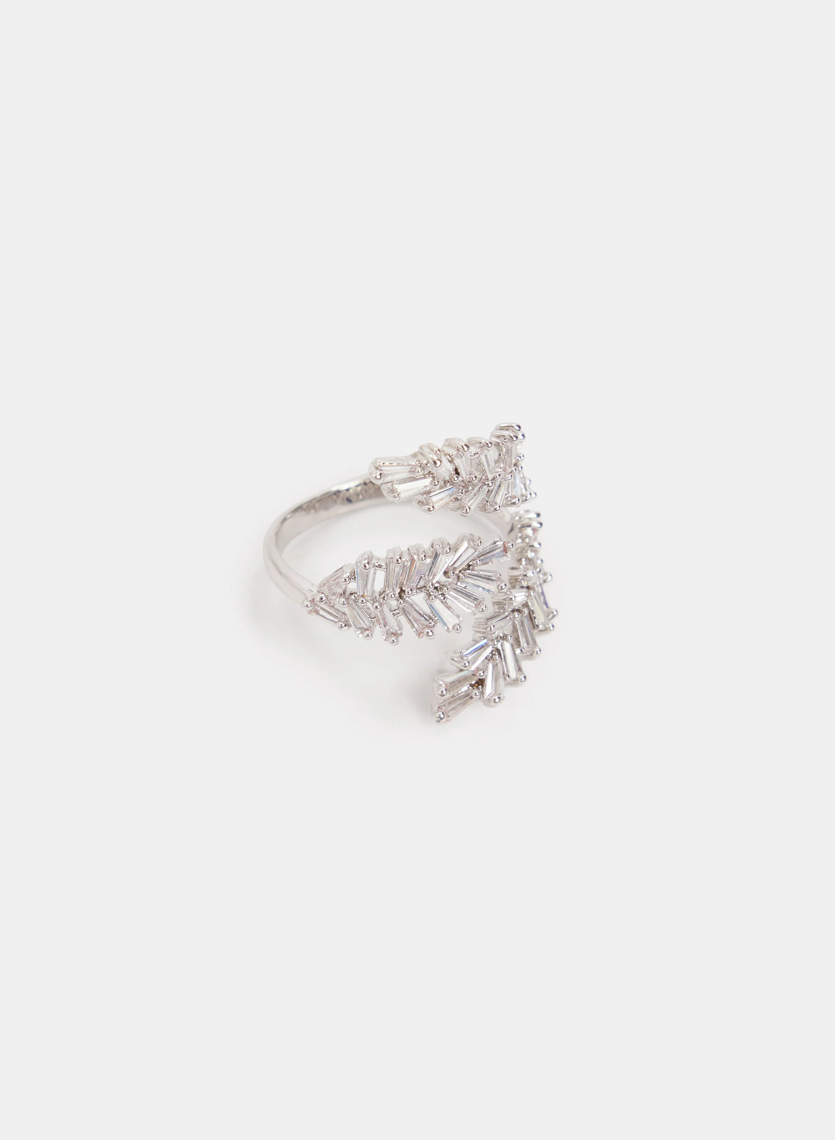 Cubic Zirconia Baguettes Ring