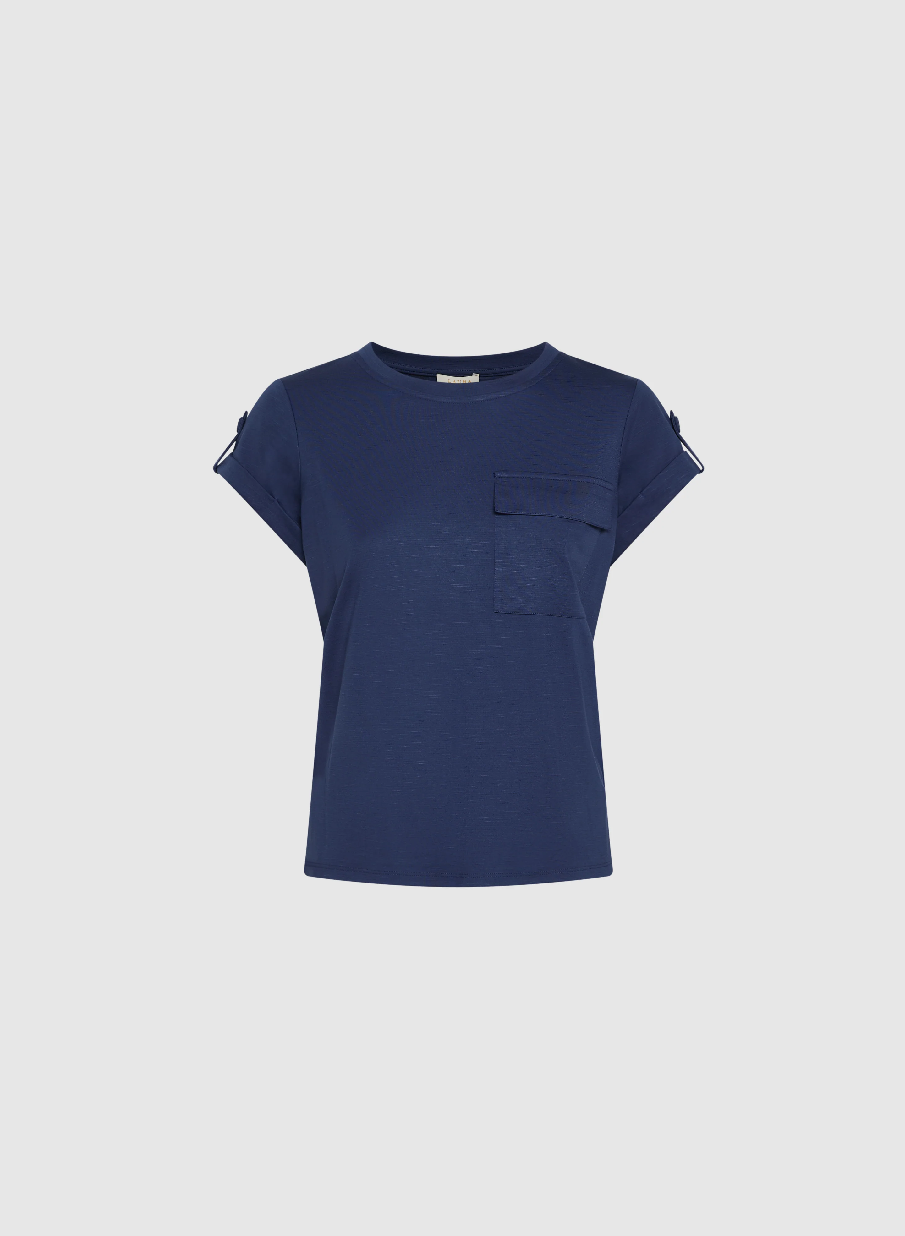 Cuffed Sleeve T-Shirt - Image 6