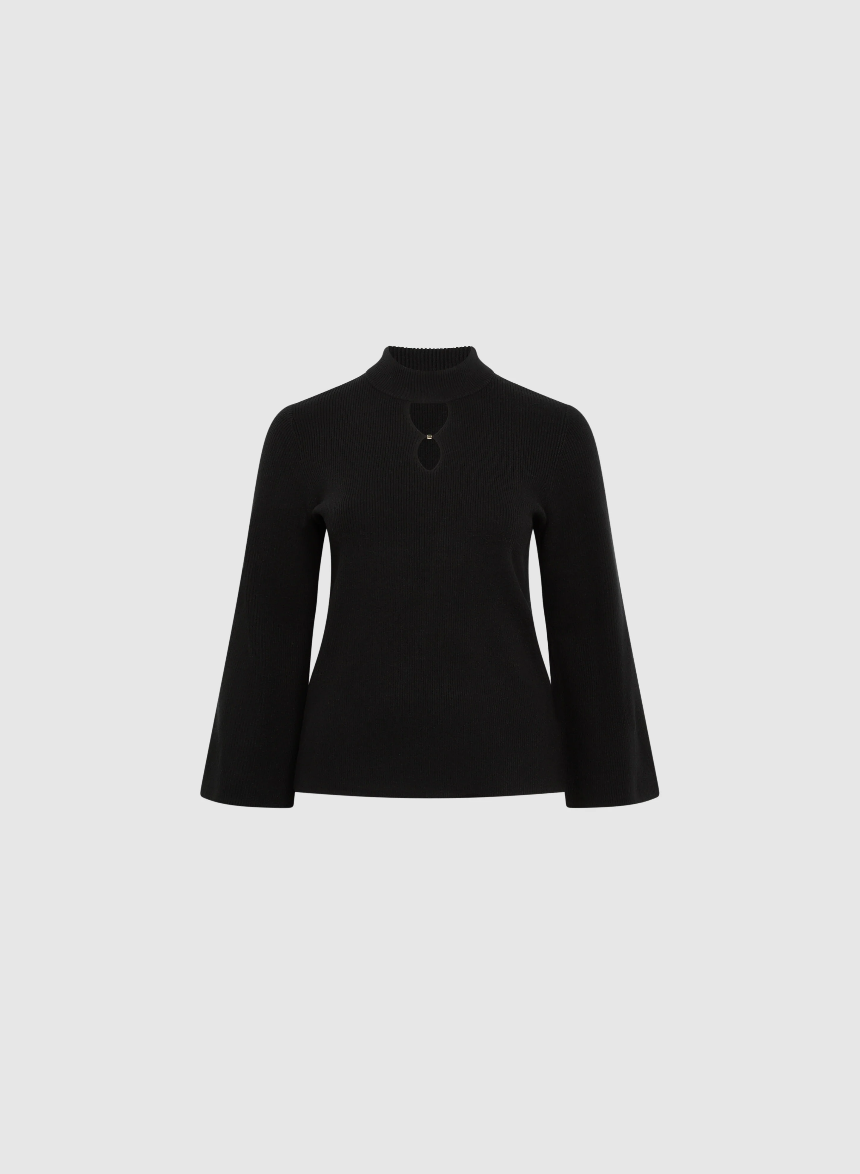 Cutout Ribbed Sweater - Image 6