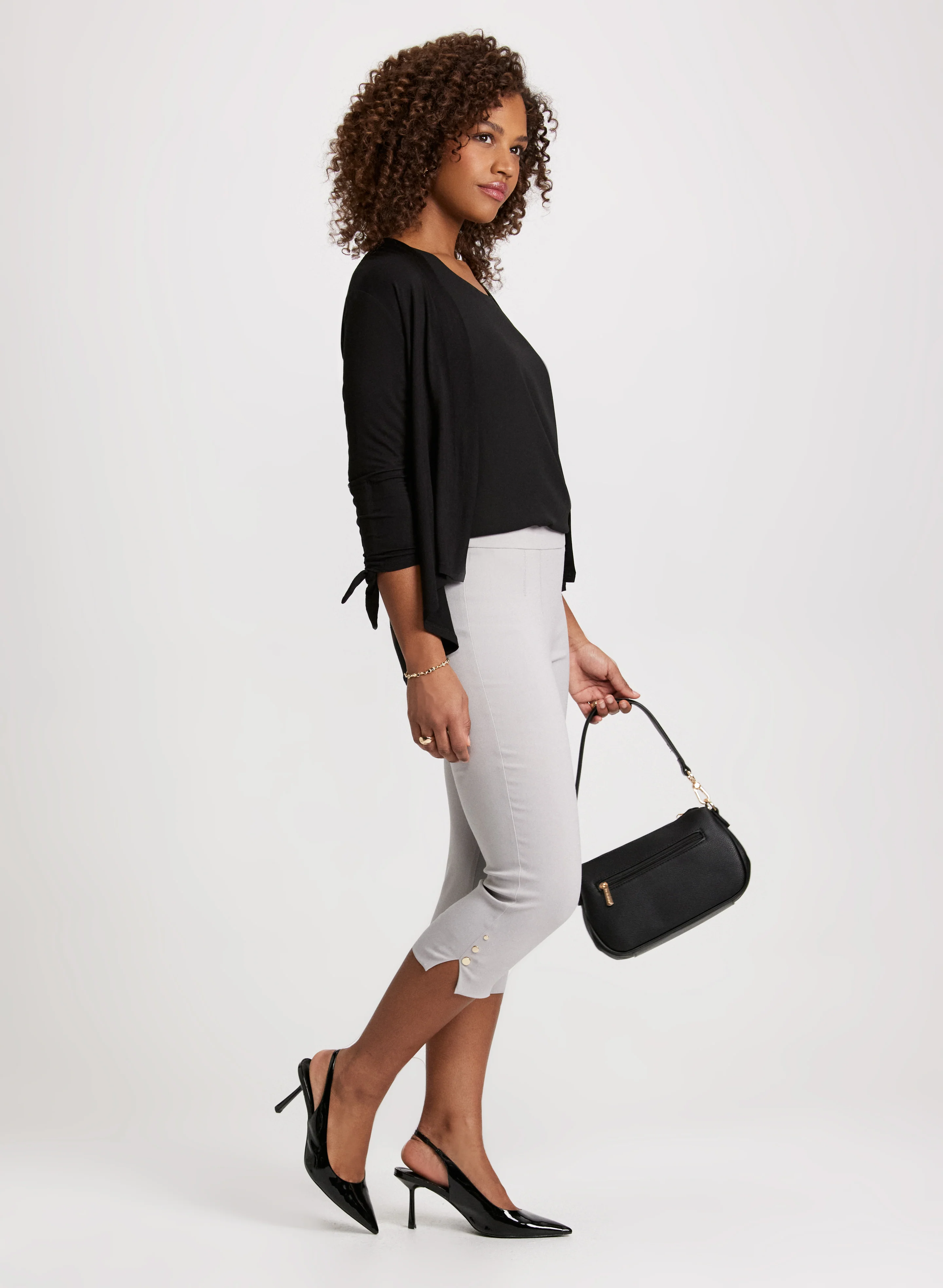 Pull-On Bengaline Capris - Image 4