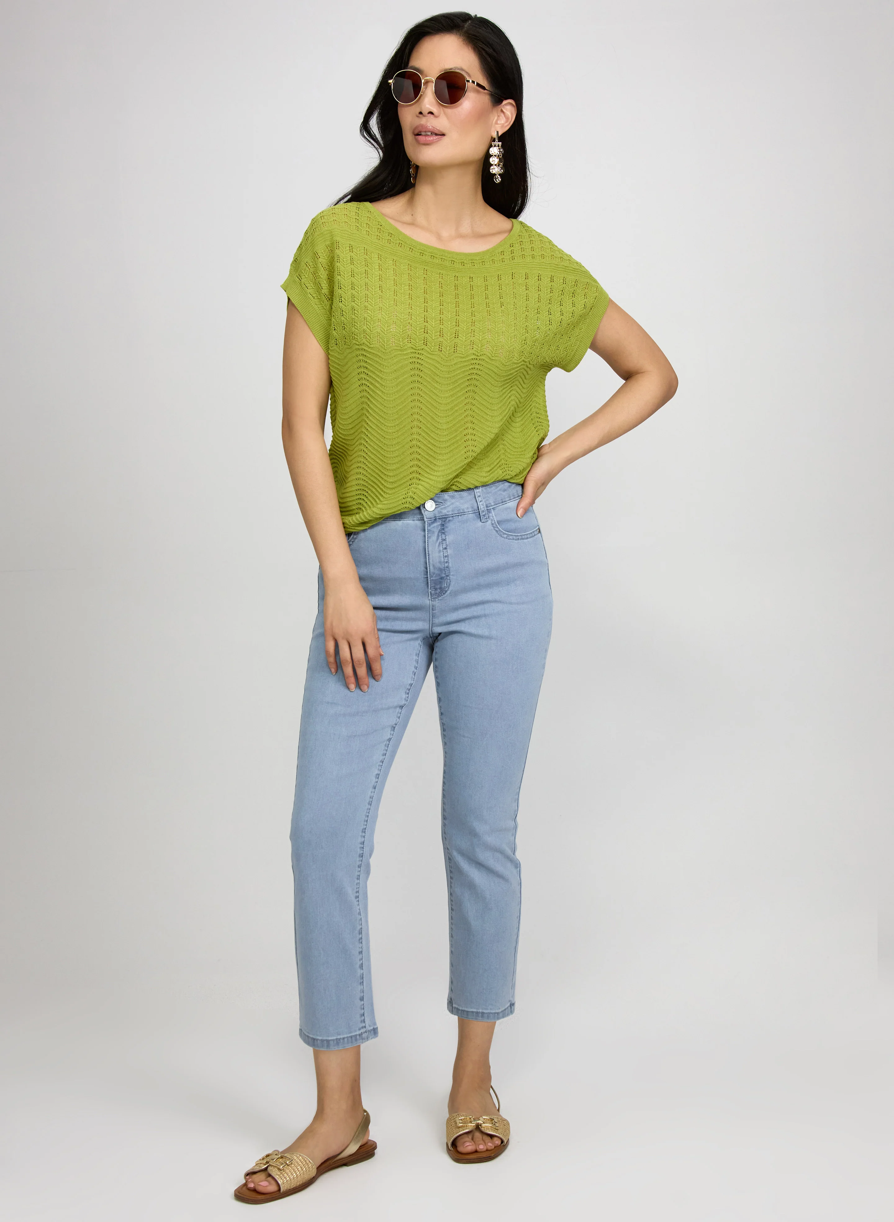 Denim Capris - Image 3