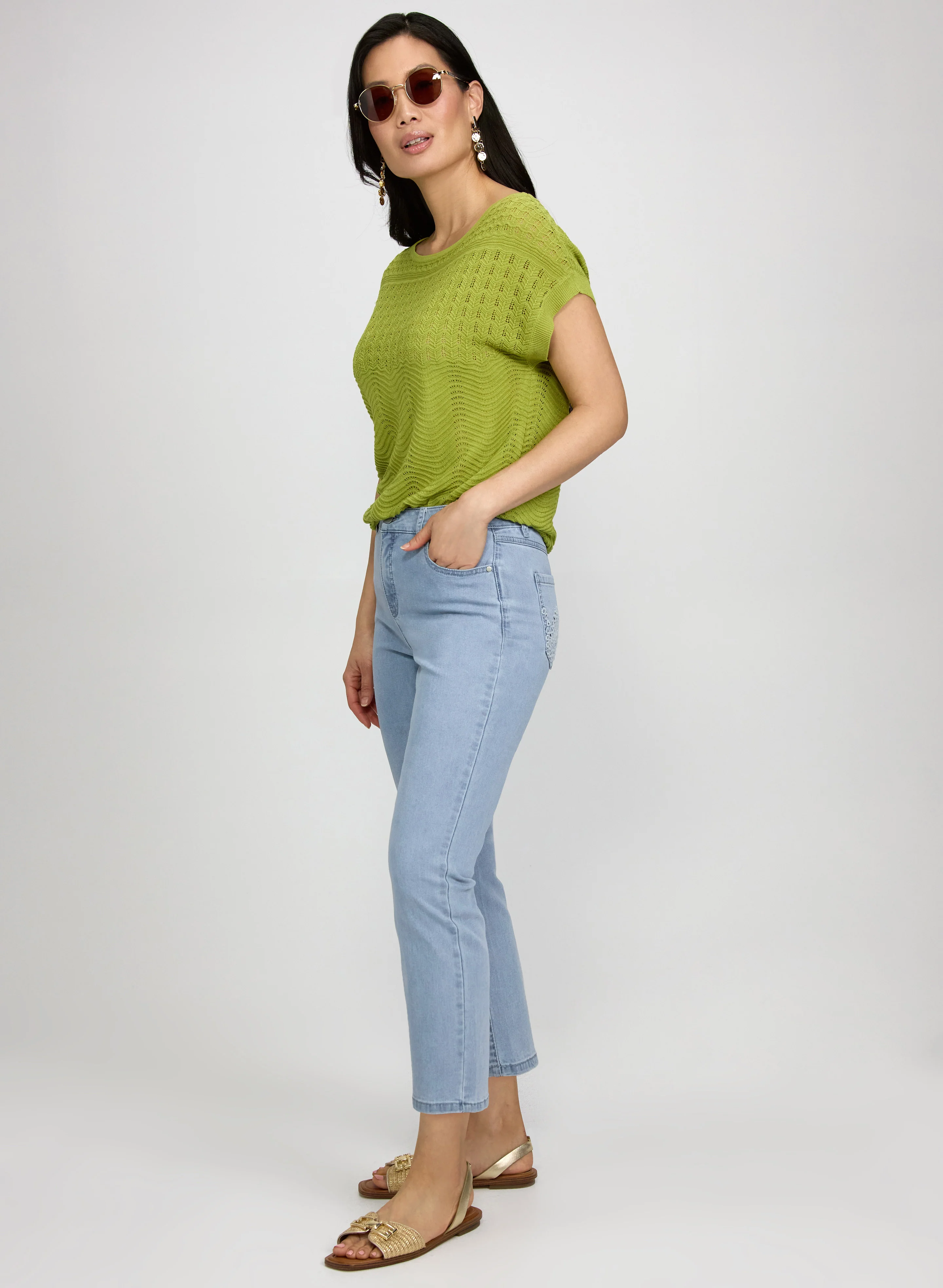 Denim Capris - Image 5