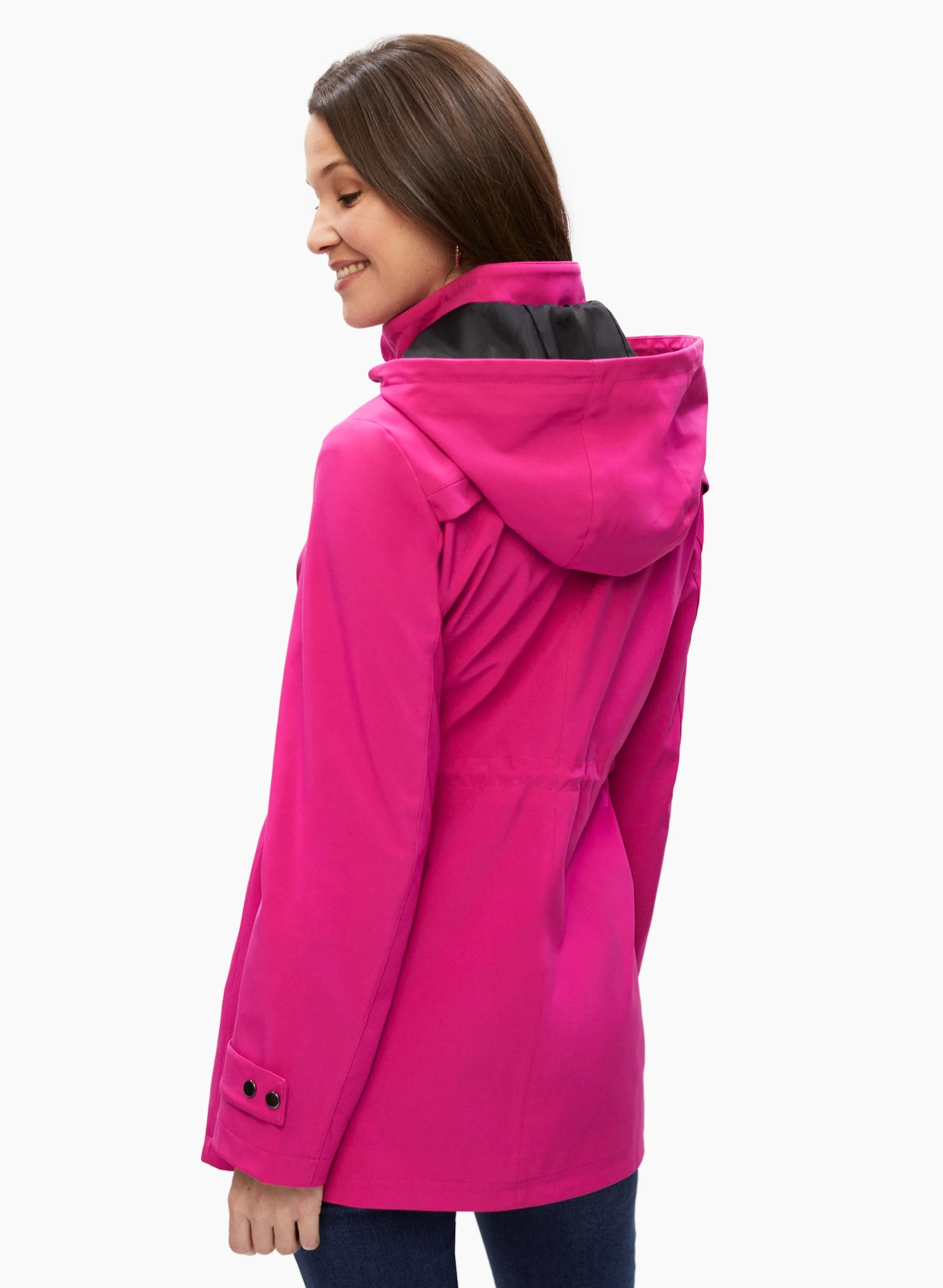 Detachable Hood Raincoat - Image 2